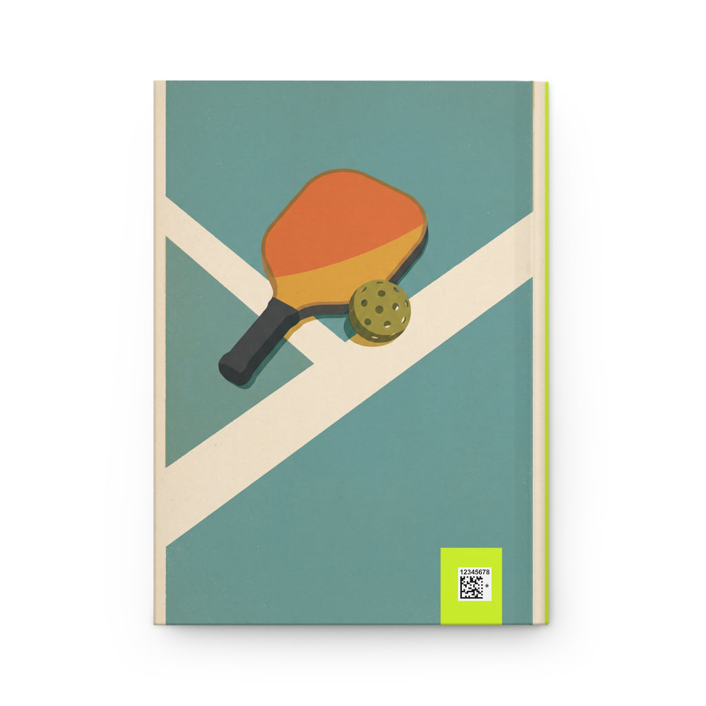The Pickleball Obsessive - Hardcover Journal