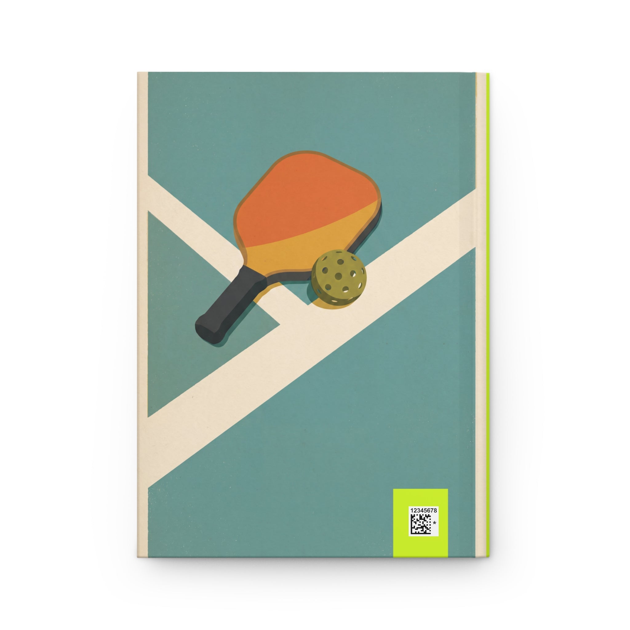 The Pickleball Obsessive - Hardcover Journal
