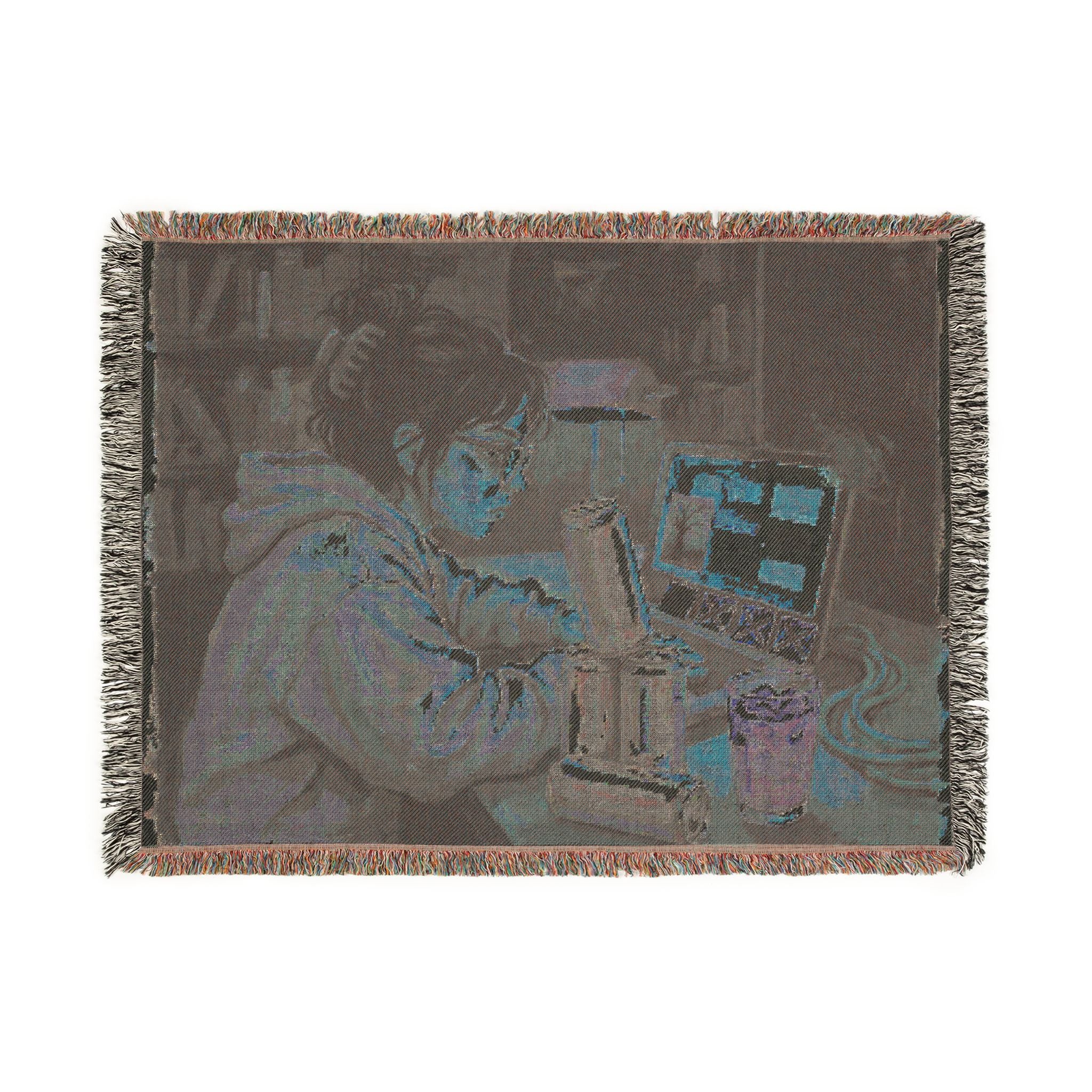 The Finals Week Gremlin - Woven Blanket