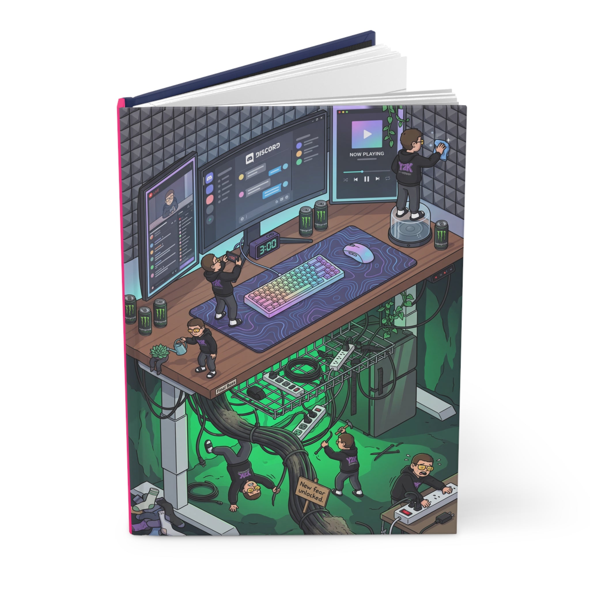 The Battlestation Gamer - Hardcover Journal