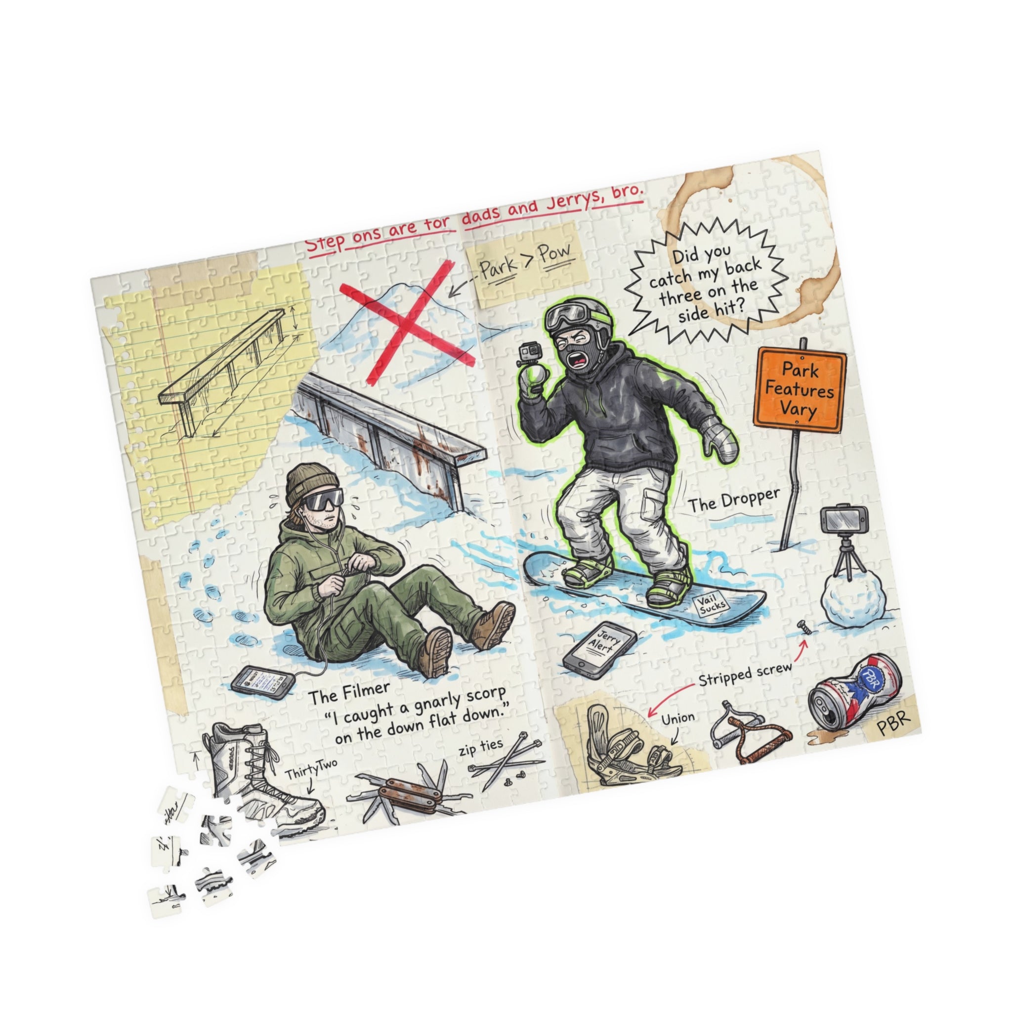 The Park Rat - Jigsaw Puzzle