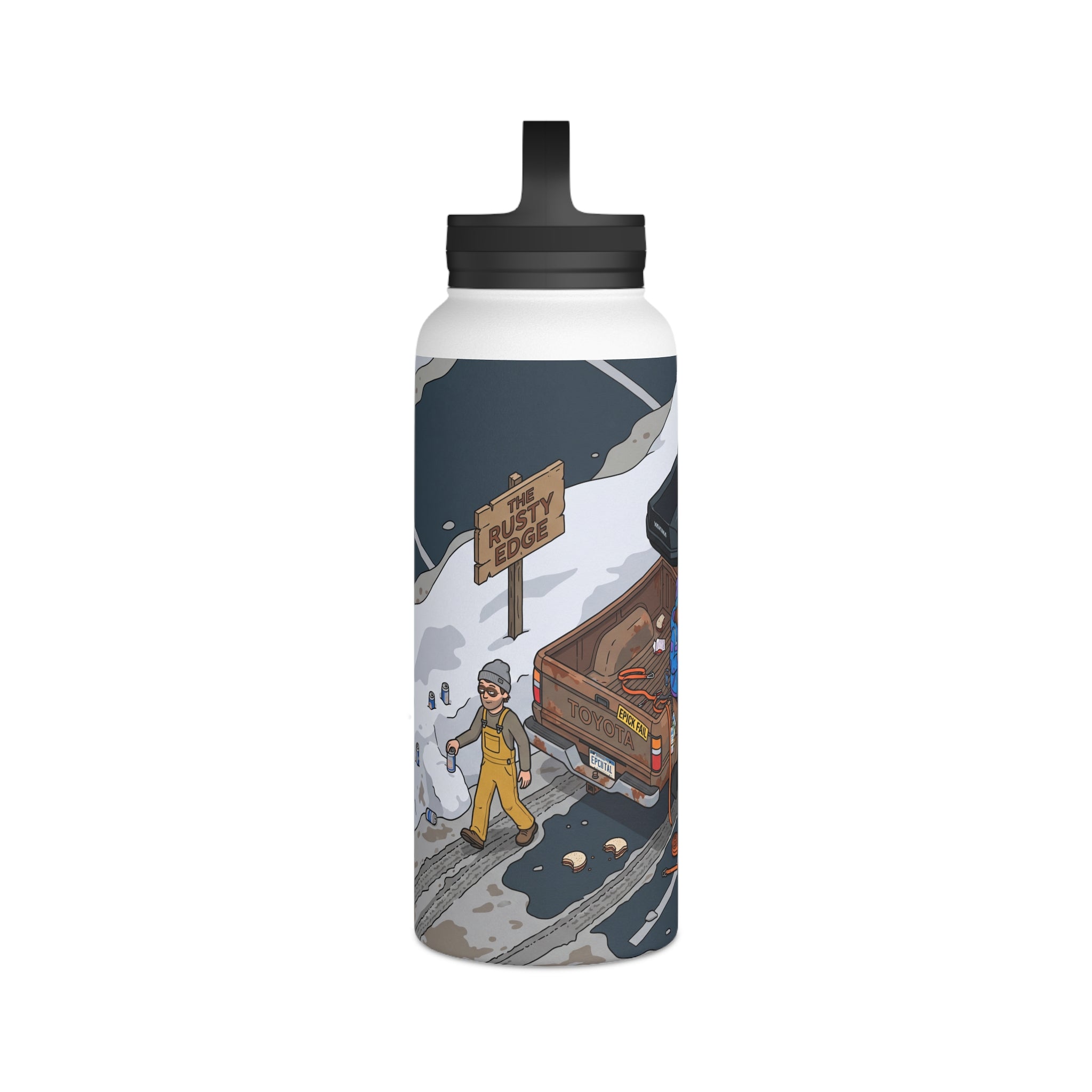 The Ski Bum - Water Bottle