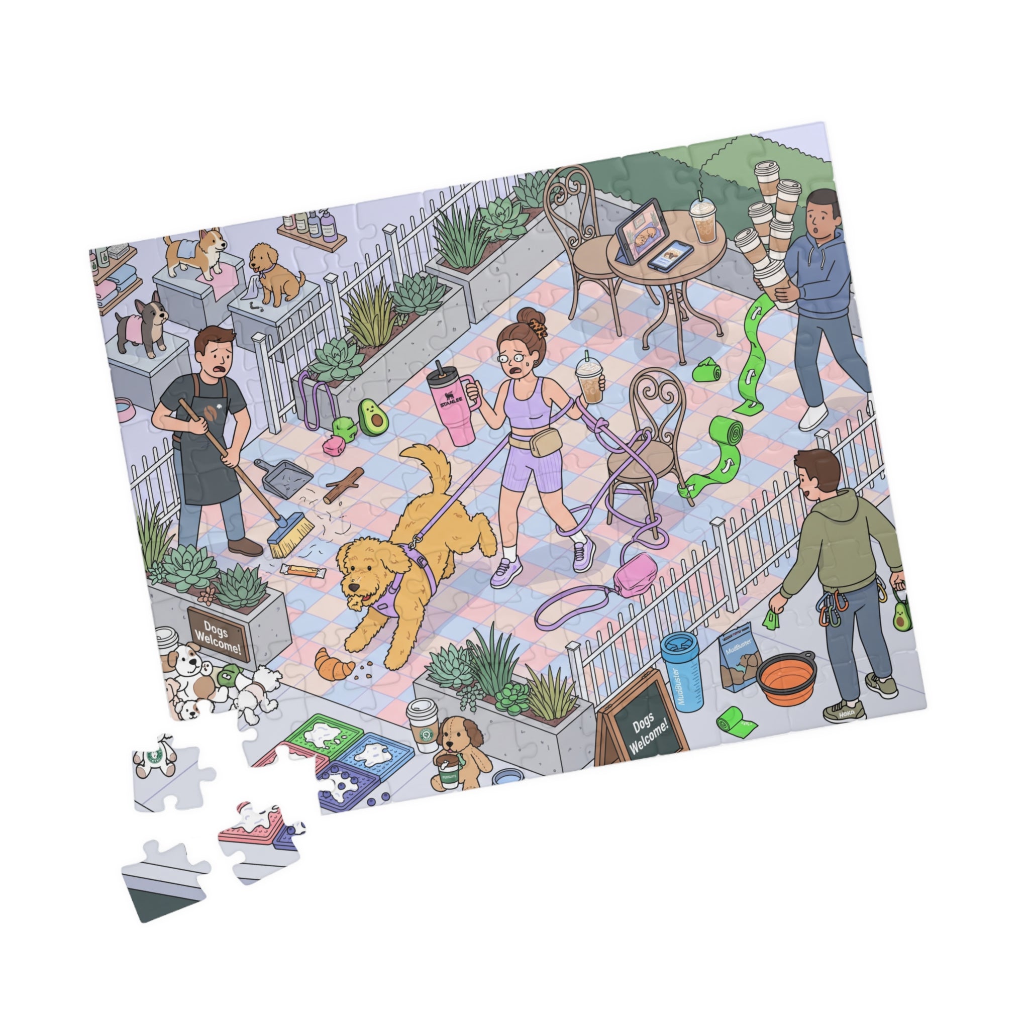 The Dog Mom - Jigsaw Puzzle