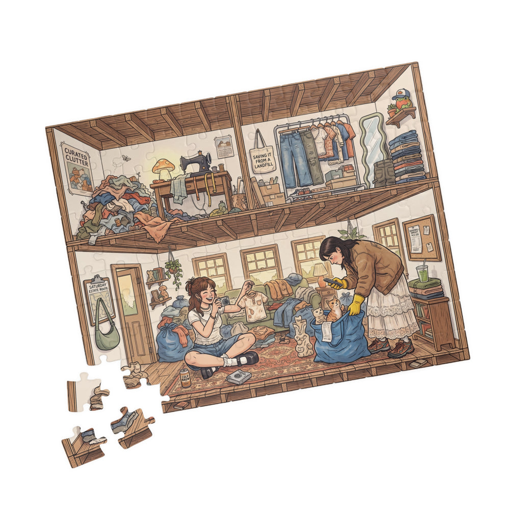 The Thrift Girlie - Jigsaw Puzzle