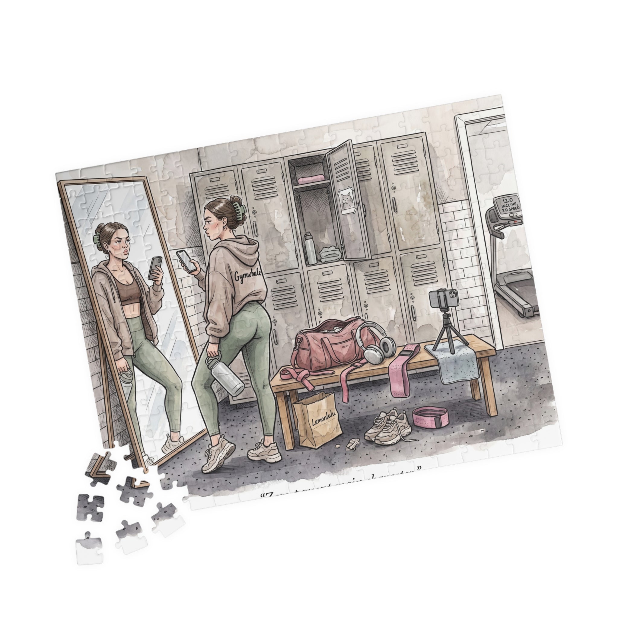 The Gym Girlie - Jigsaw Puzzle