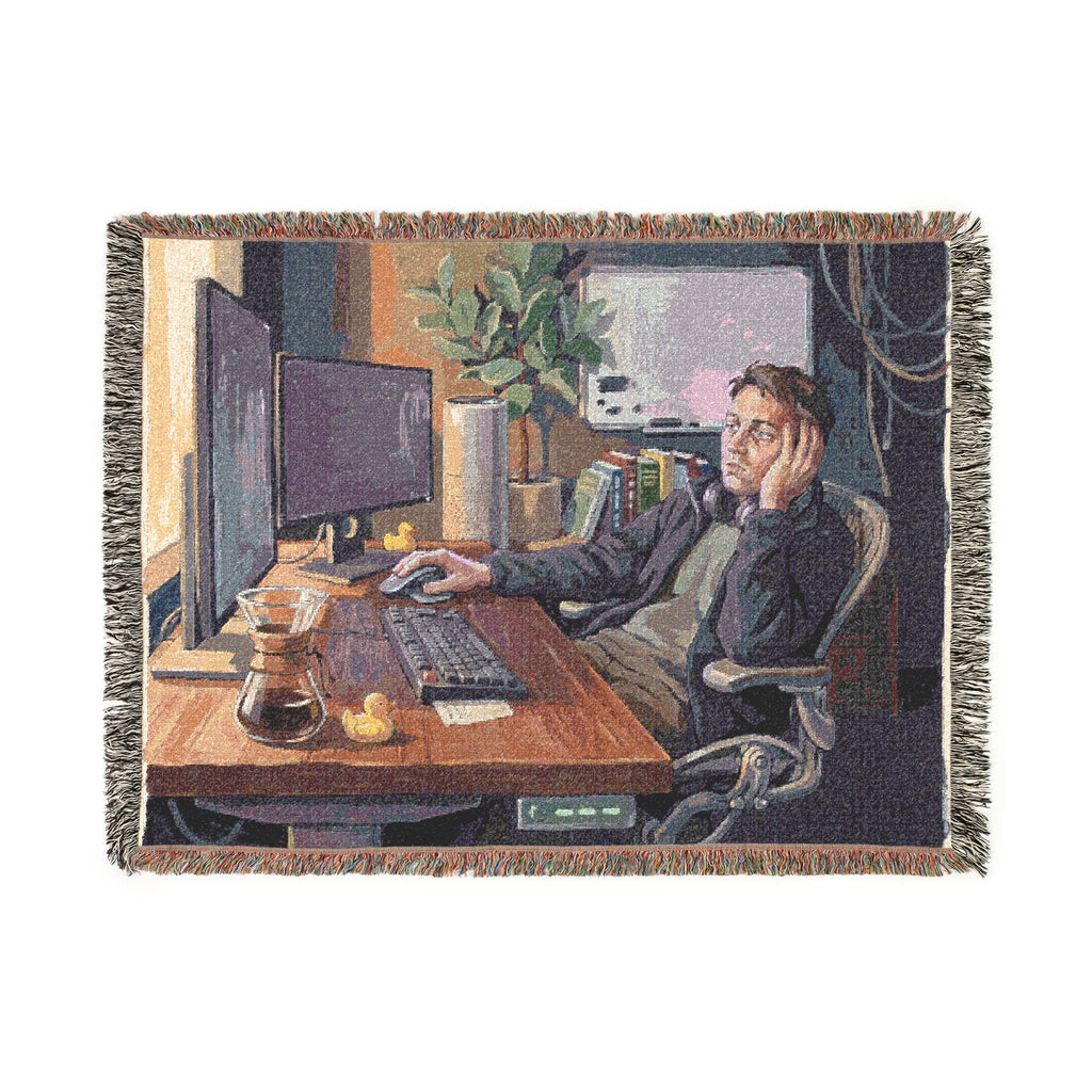 The Software Engineer - Woven Blanket