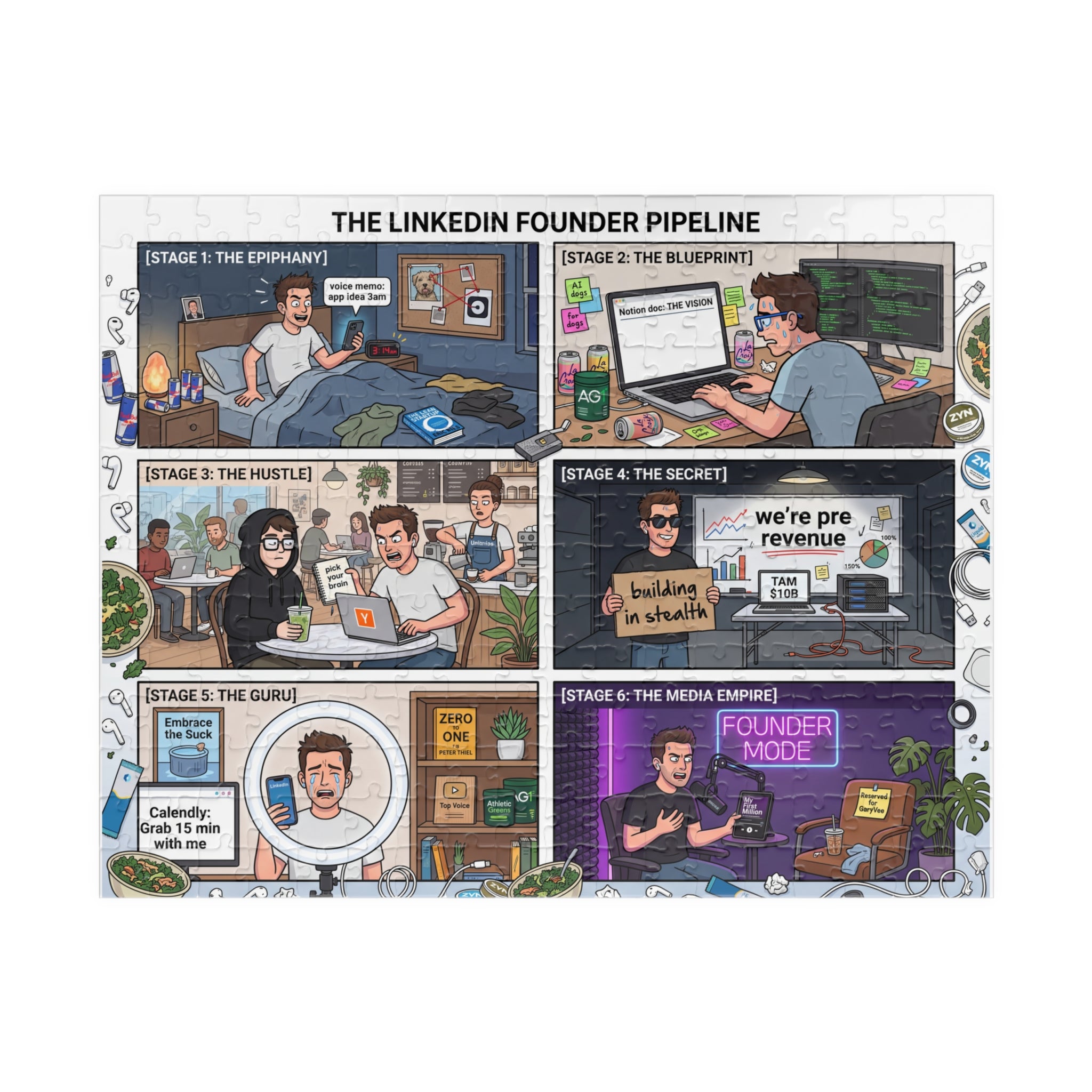 The LinkedIn Founder Pipeline