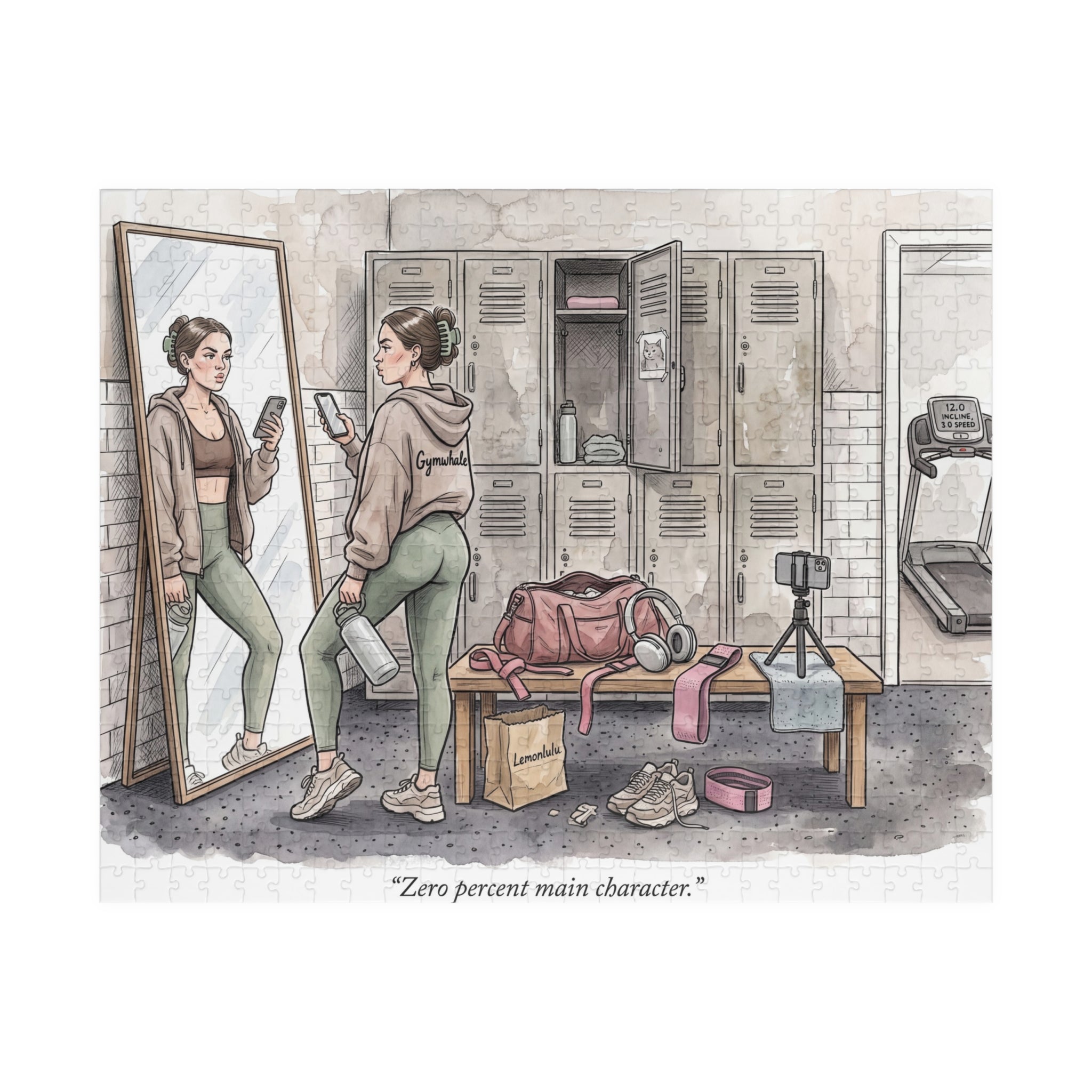 The Gym Girlie - Jigsaw Puzzle