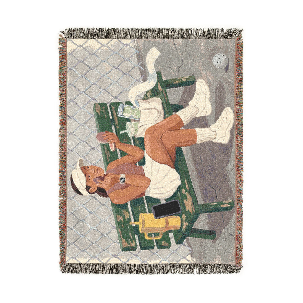 The Tennis Girlie - Woven Blanket