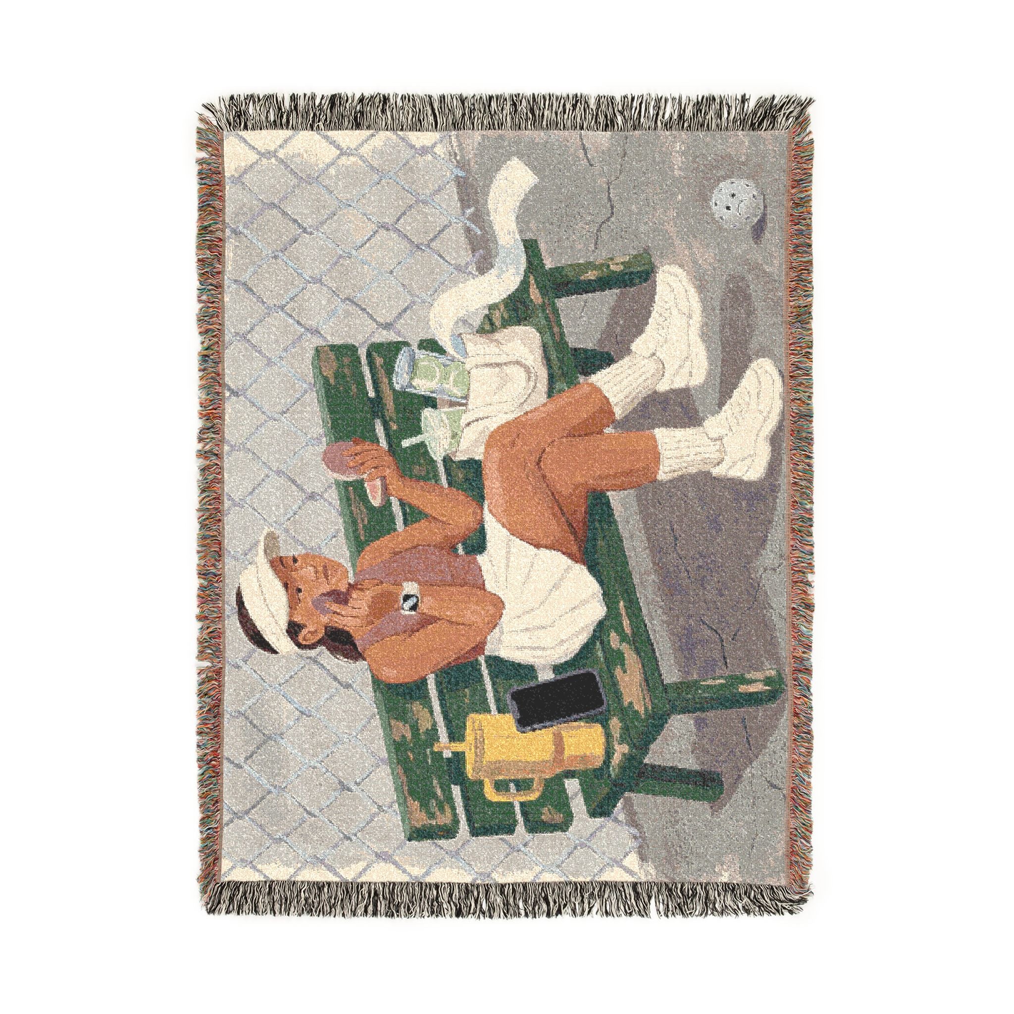 The Tennis Girlie - Woven Blanket