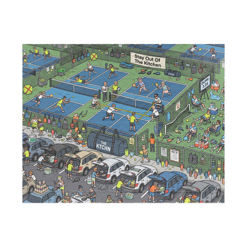 The Pickleball Obsessive - Jigsaw Puzzle