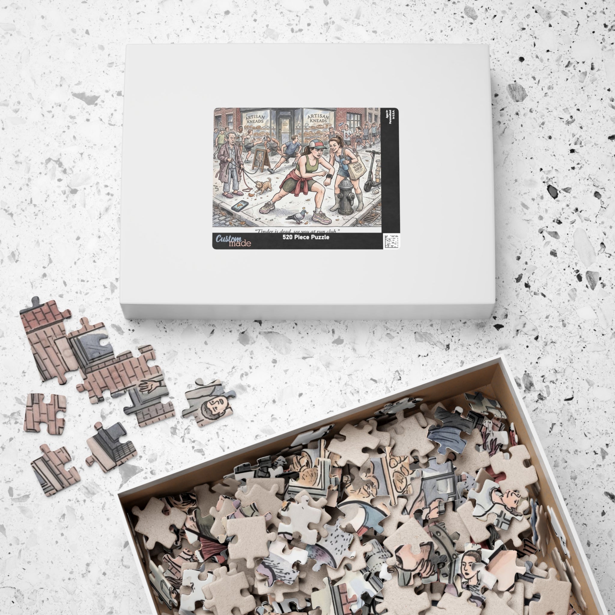 The Run Club Girl - Jigsaw Puzzle
