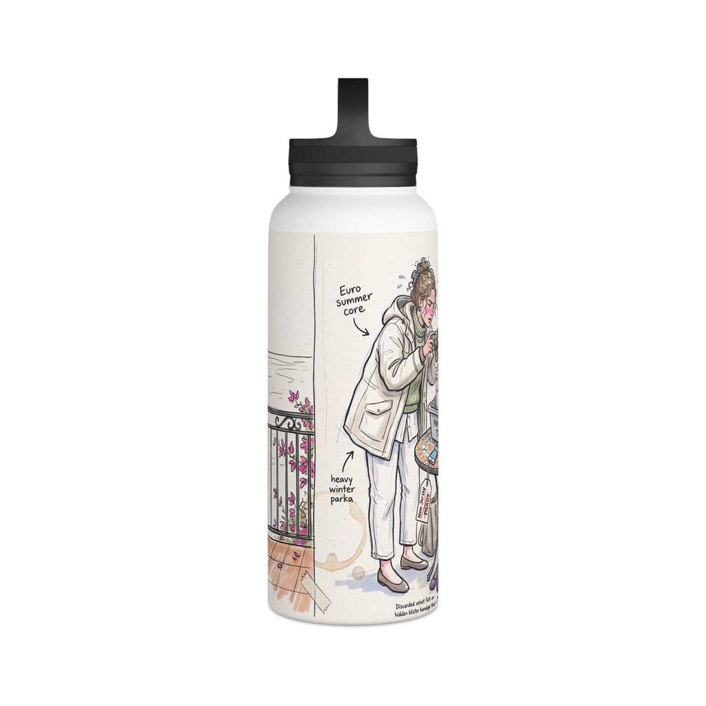 The Euro Summer Girlie - Water Bottle