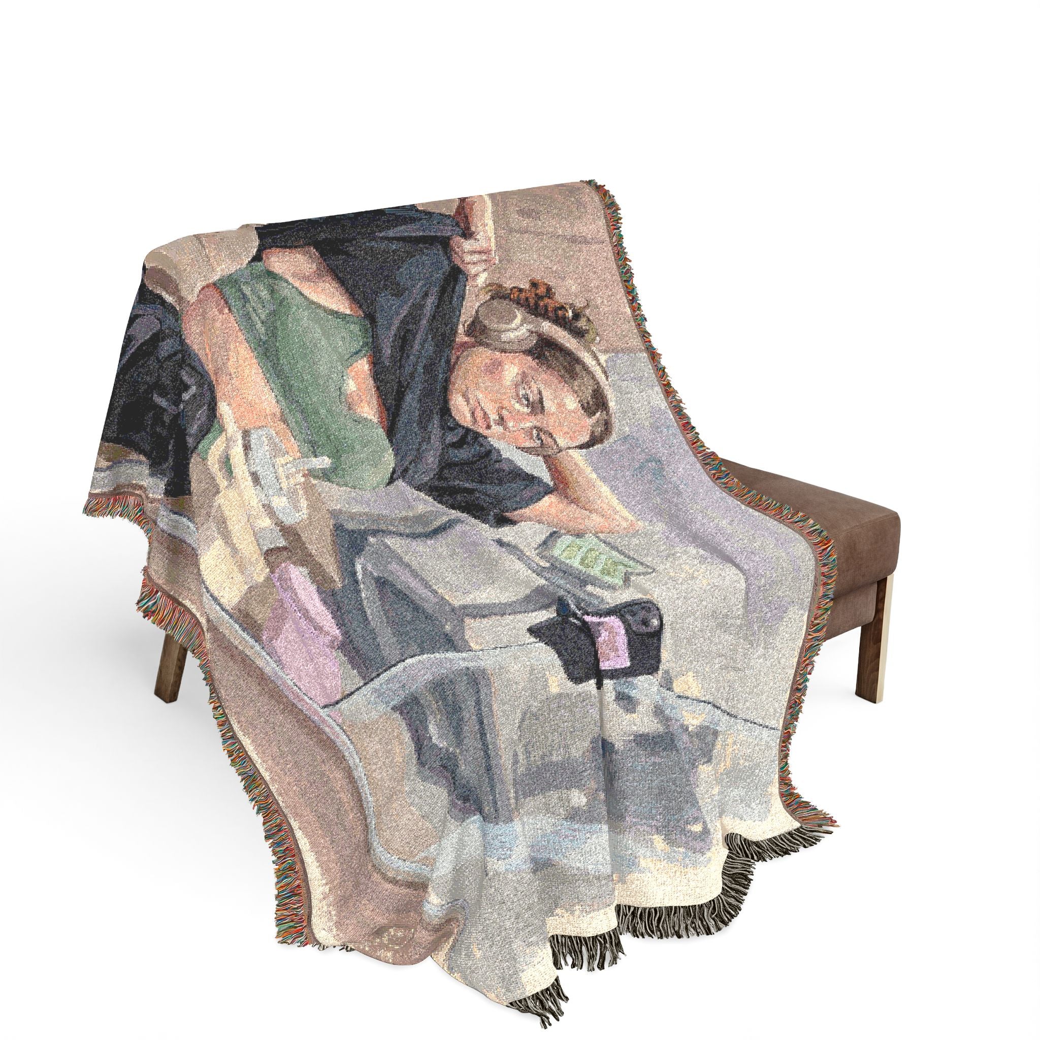 The Gym Girlie - Woven Blanket