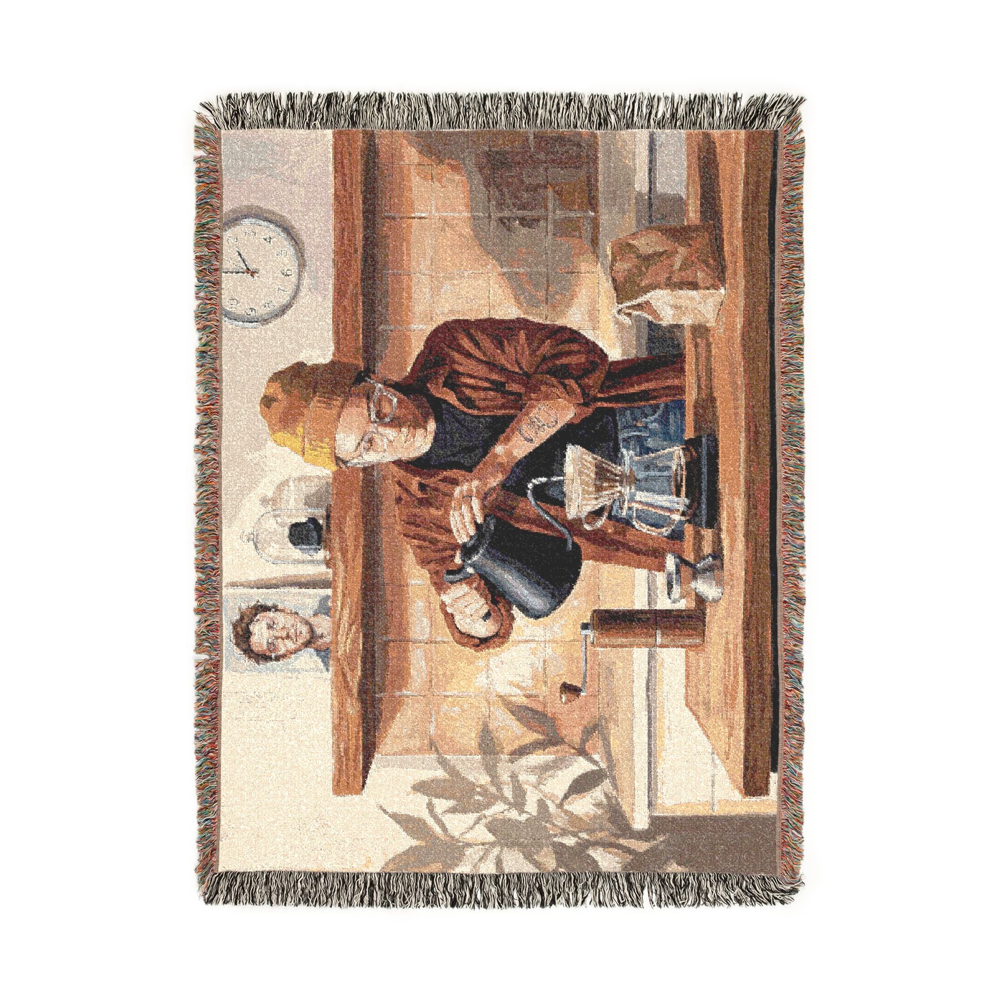 The Coffee Snob - Woven Blanket