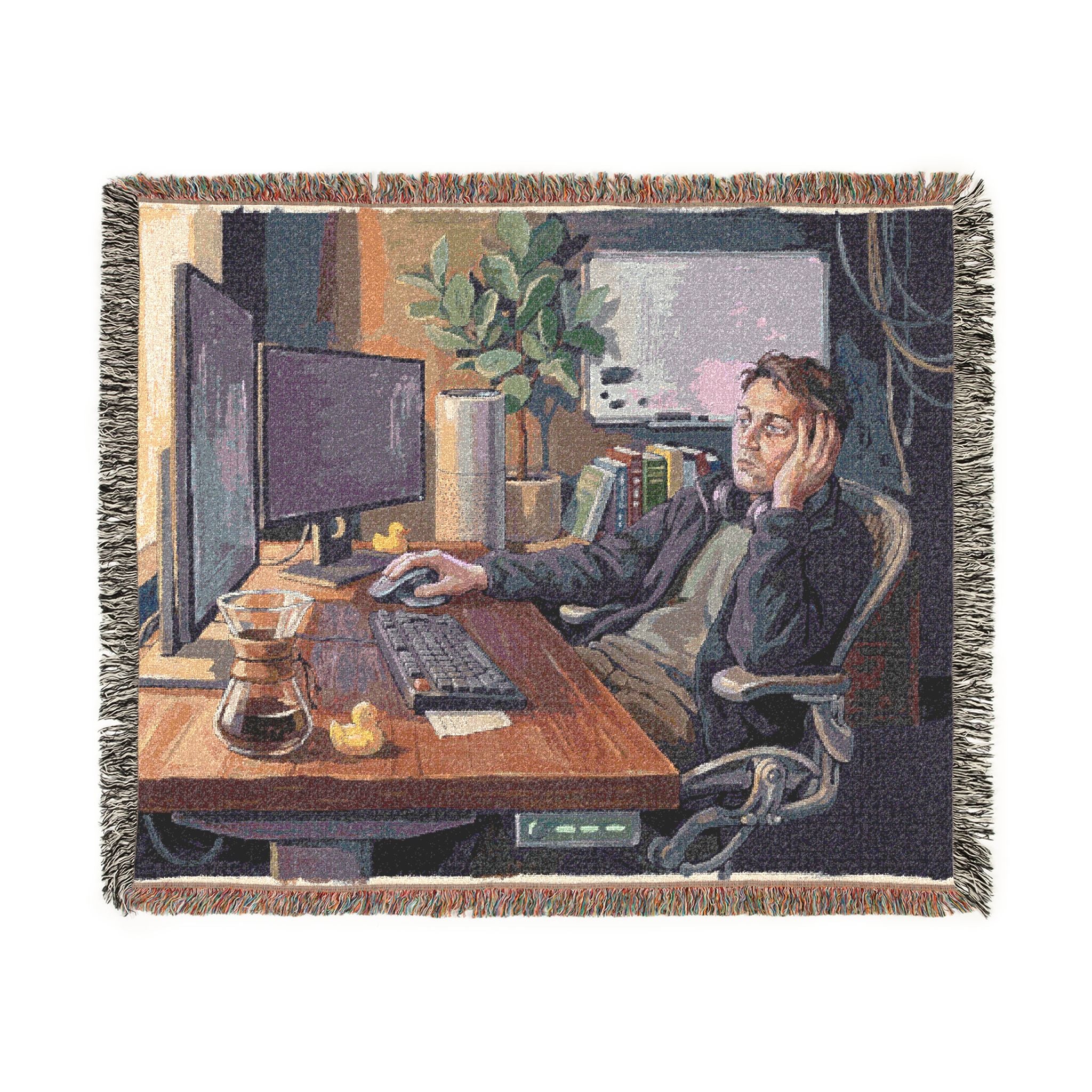 The Software Engineer - Woven Blanket