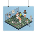 The Tennis Girlie - Poster