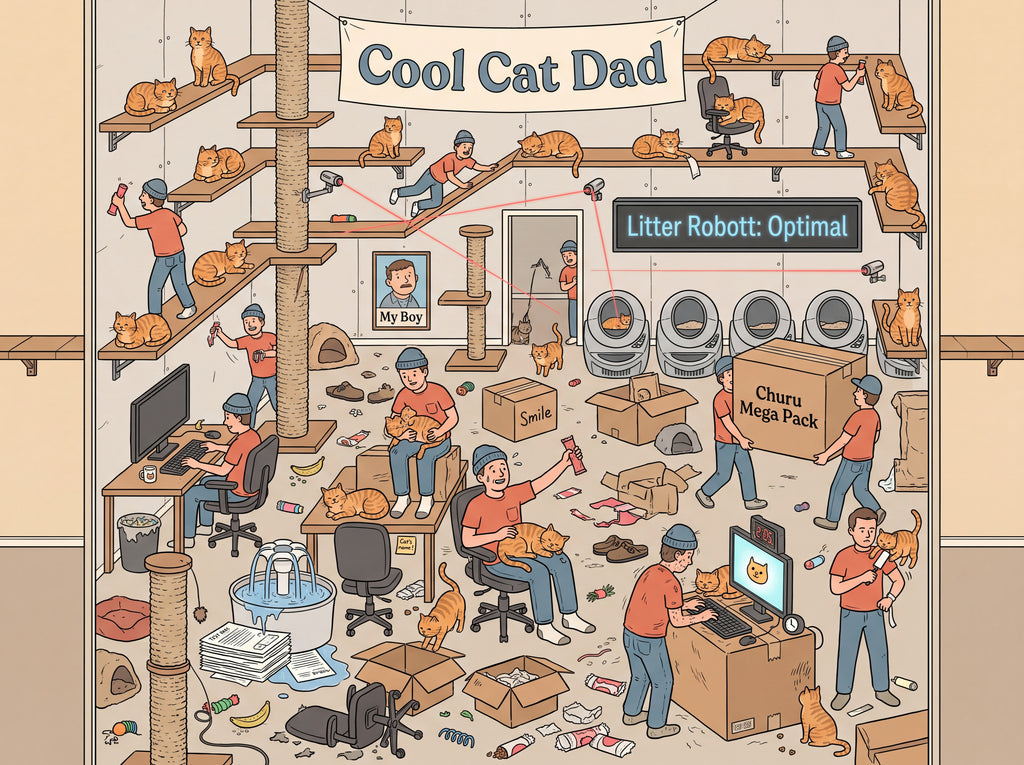 Full design artwork - The Cat Dad - Tumbler