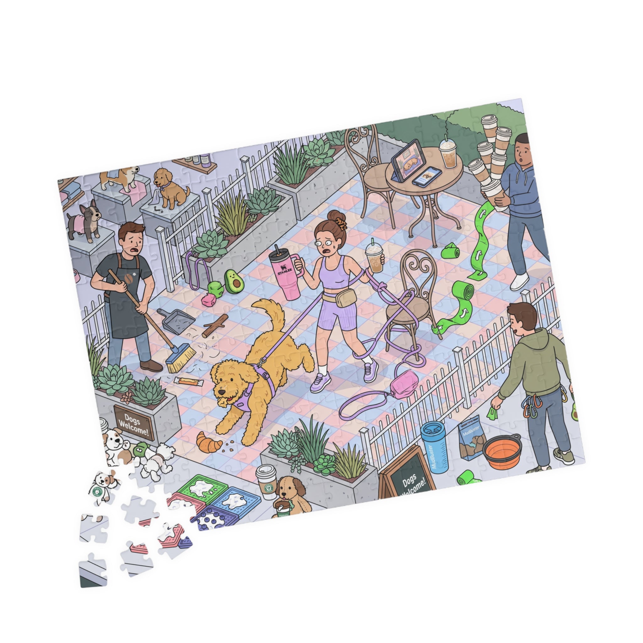 The Dog Mom - Jigsaw Puzzle