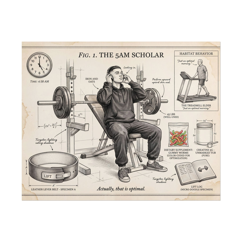The 5AM Gym Bro - Poster