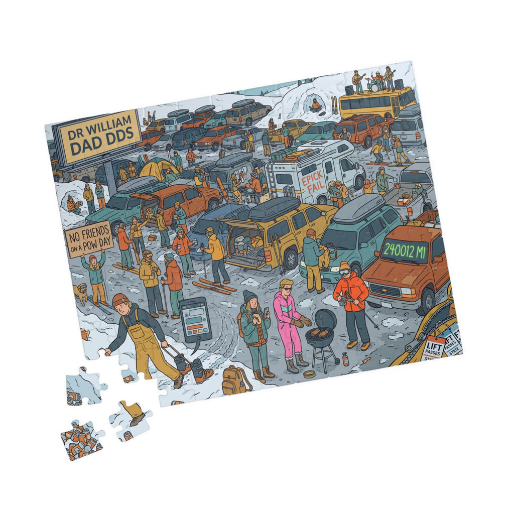 The Ski Bum - Jigsaw Puzzle