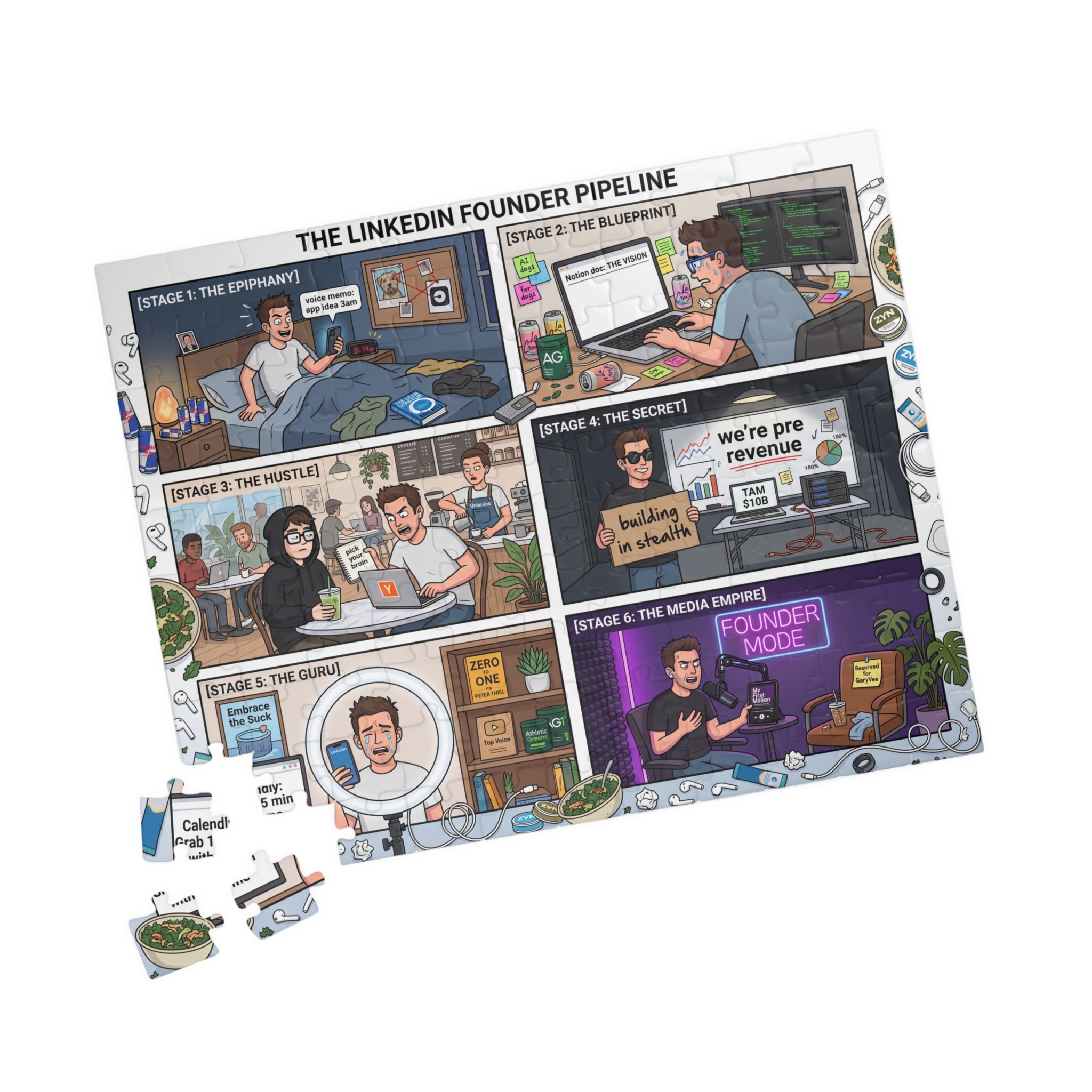 The LinkedIn Founder Pipeline