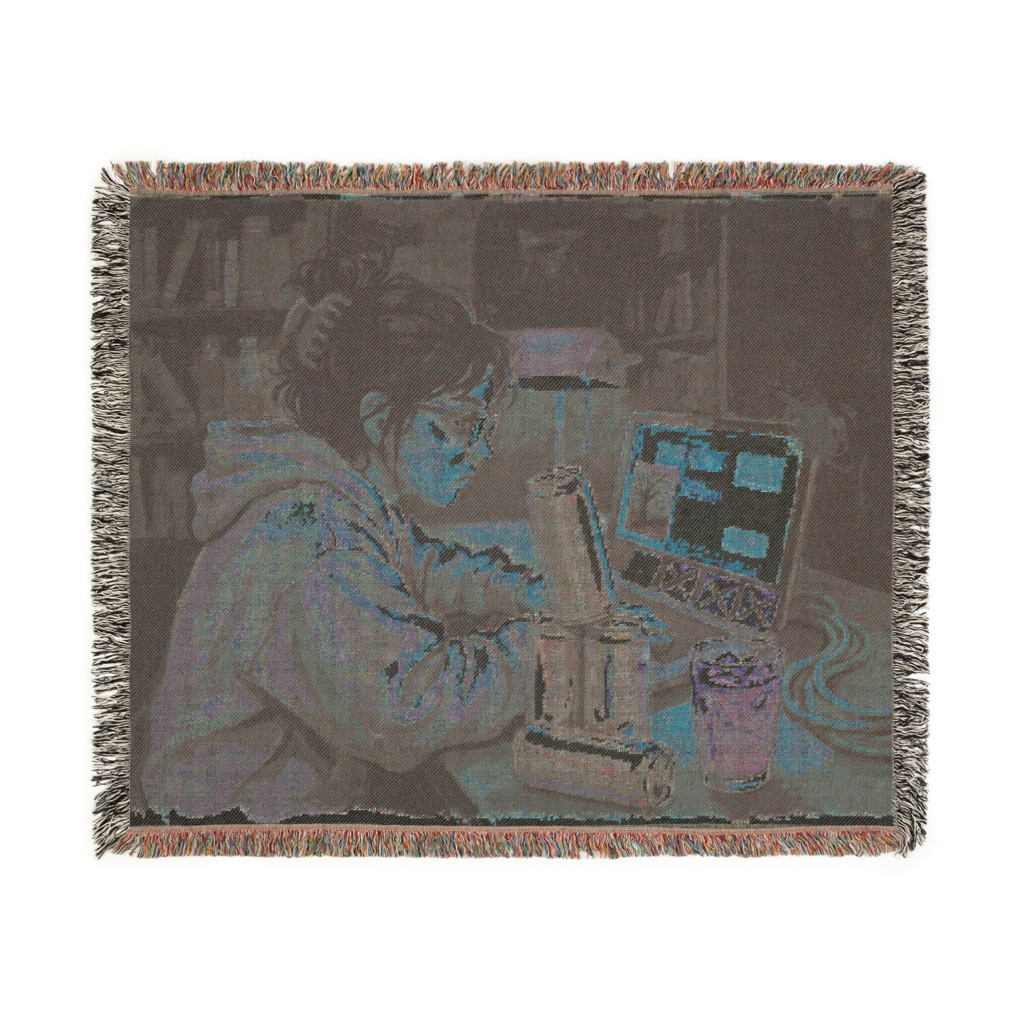 The Finals Week Gremlin - Woven Blanket
