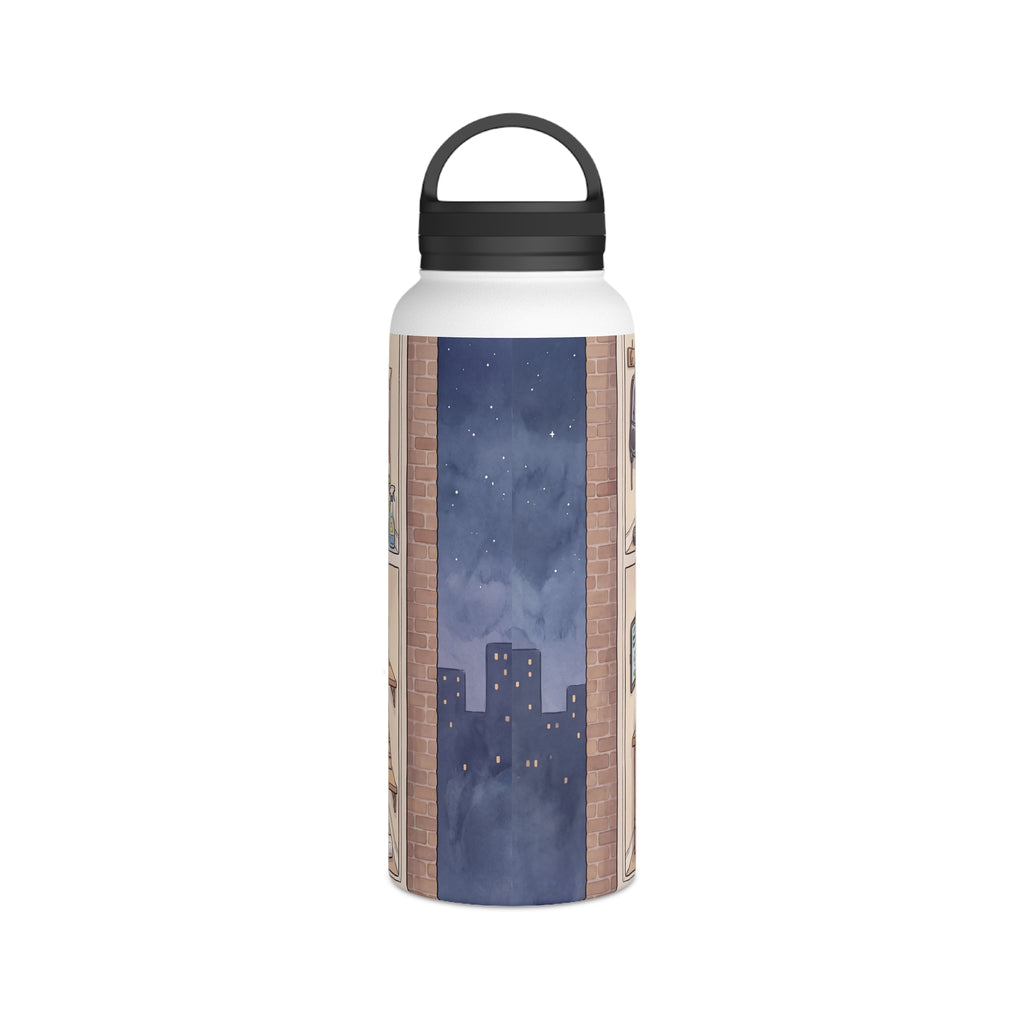 The Cat Dad - Water Bottle