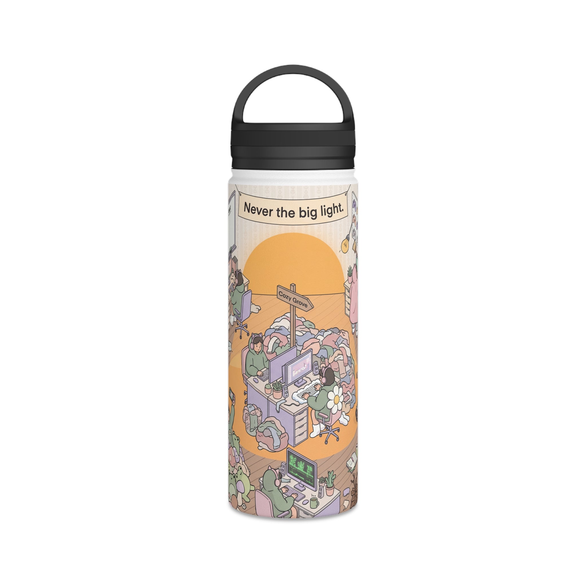 The Cozy Gamer - Water Bottle