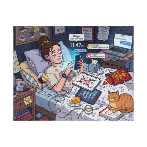 Done With Dating Apps (Redownloaded at 11:47 PM) - Jigsaw Puzzle