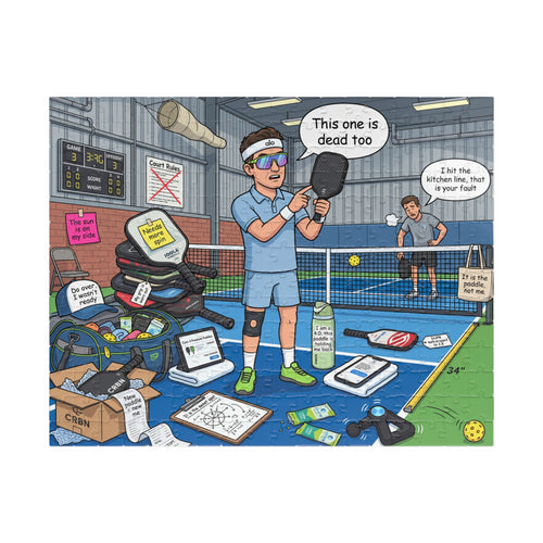 It's the Pickleball Paddle, Not Me - Jigsaw Puzzle