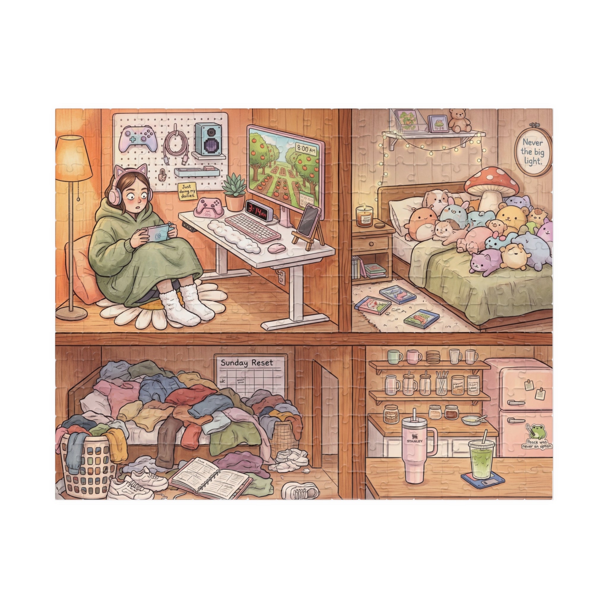 The Cozy Gamer - Jigsaw Puzzle