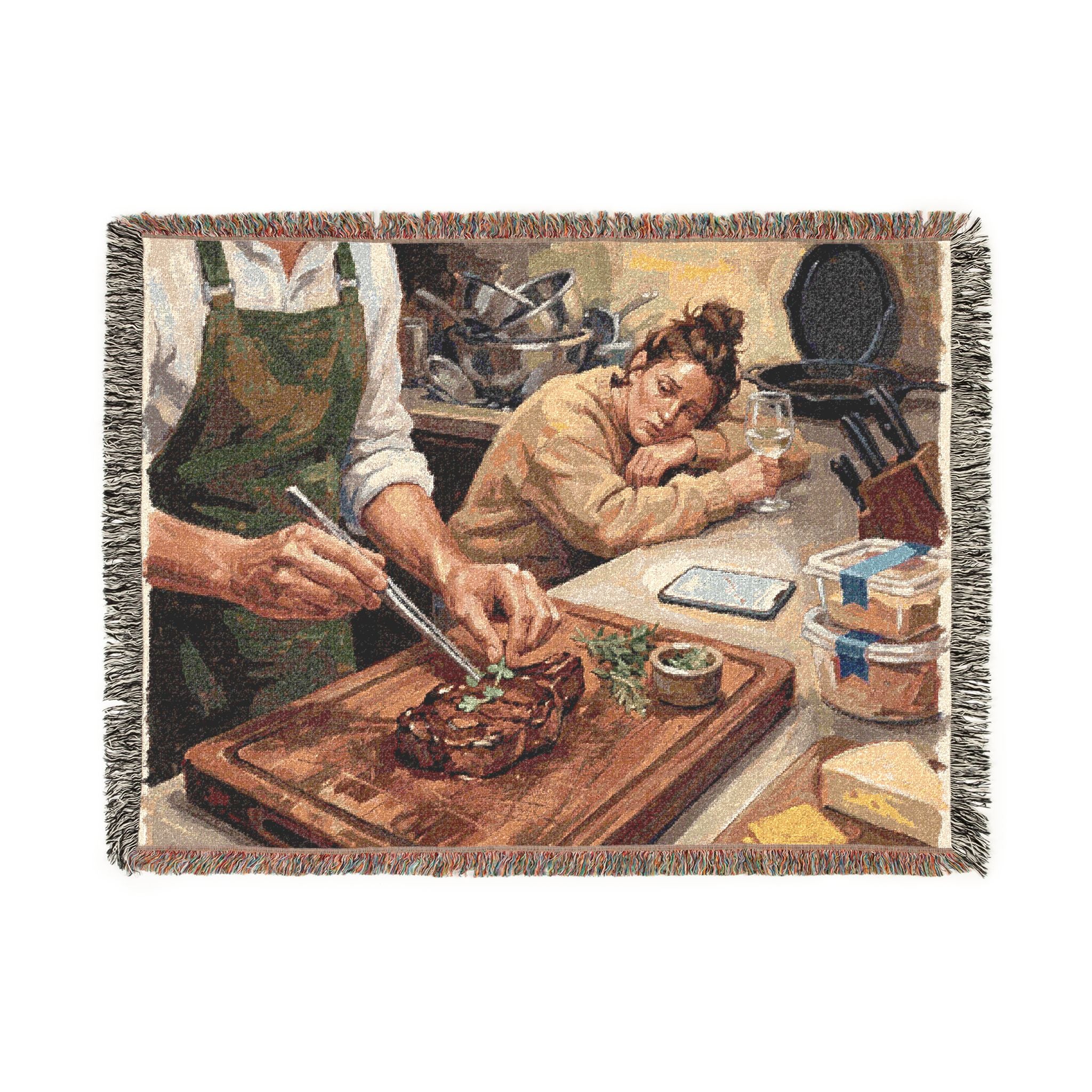 The Home Chef Guy - Woven Blanket