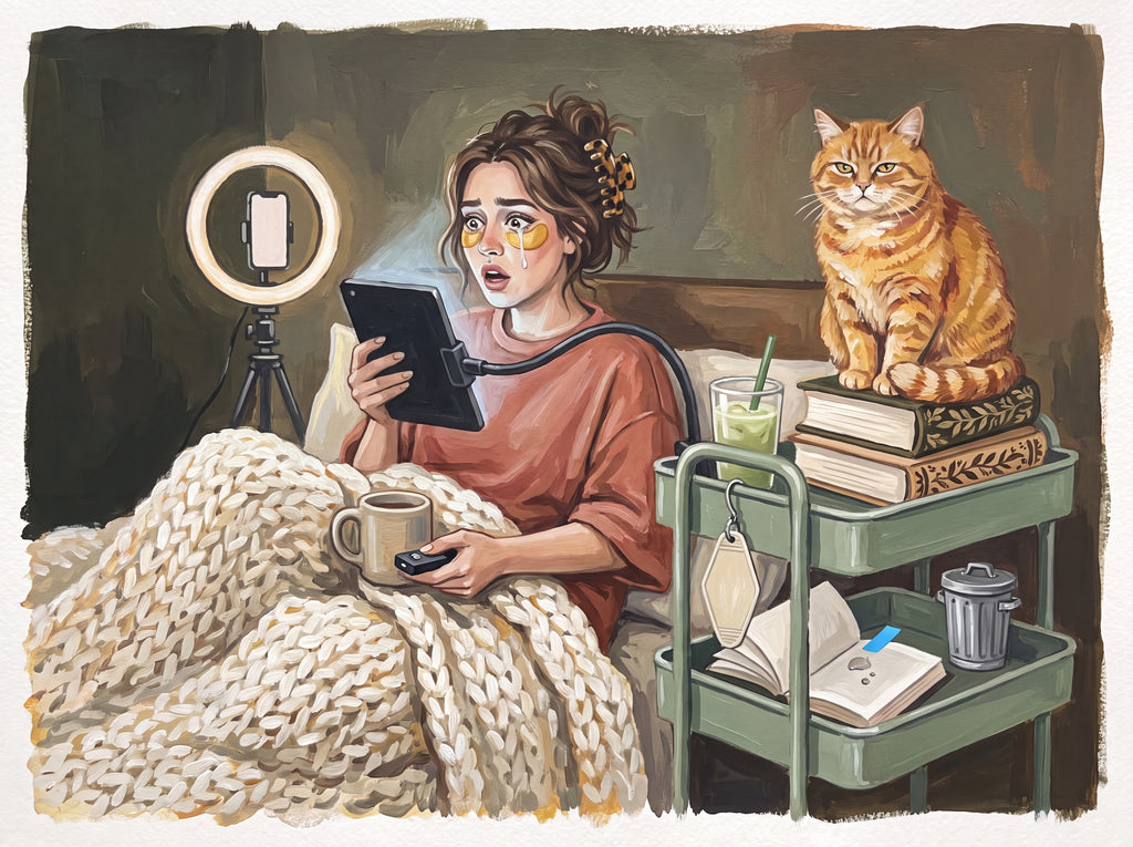 Full design artwork - The BookTok Girlie - Tumbler