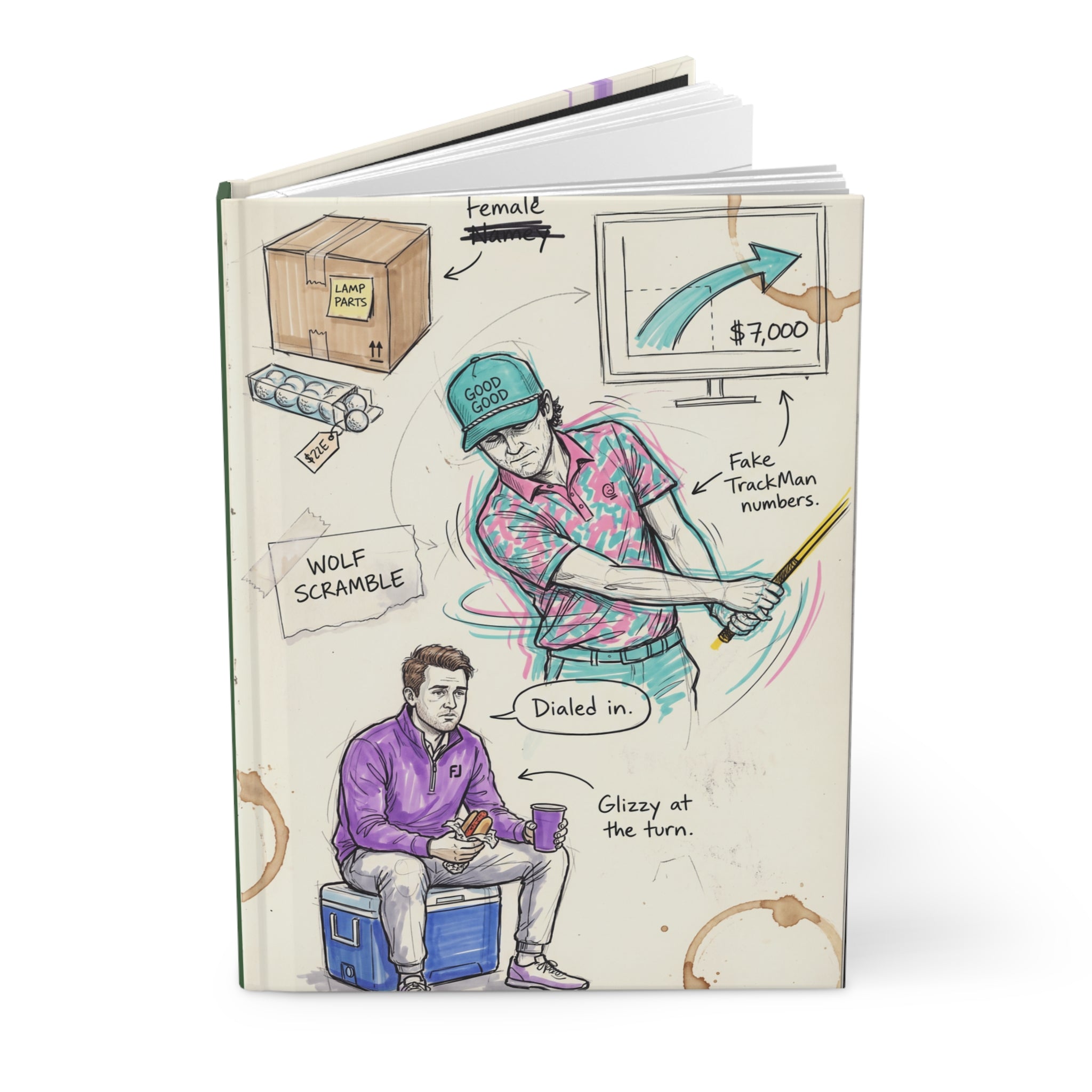 The Golf Guy - Hardcover Journal