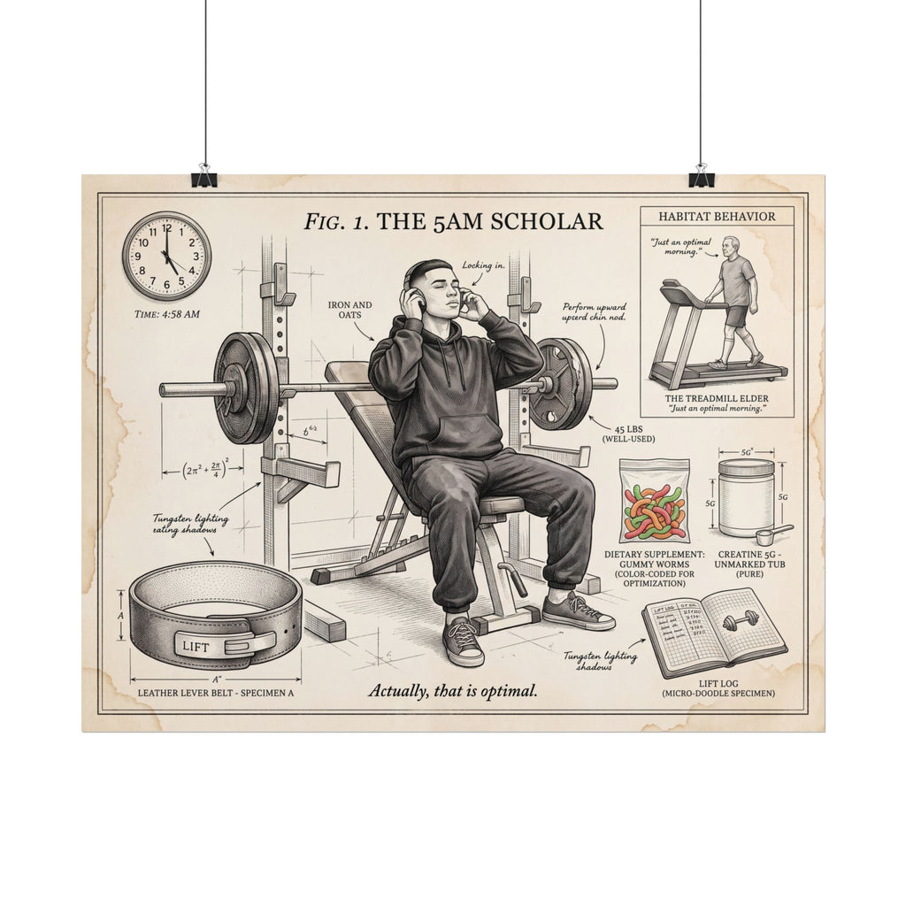 The 5AM Gym Bro - Poster