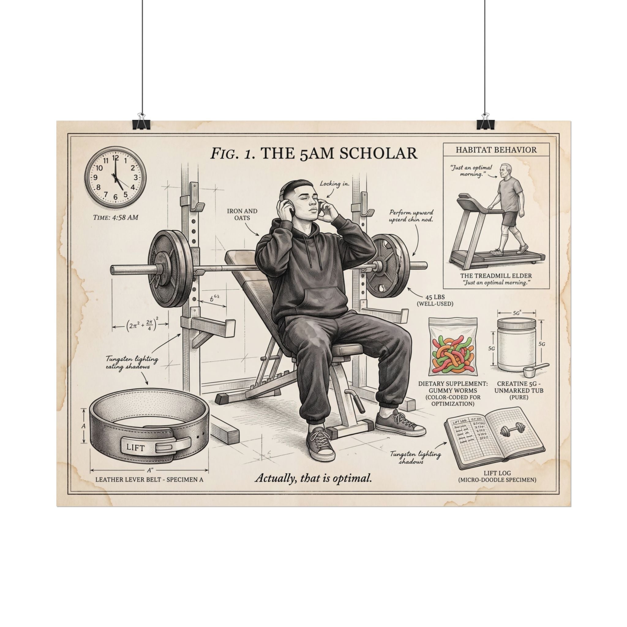 The 5AM Gym Bro - Poster