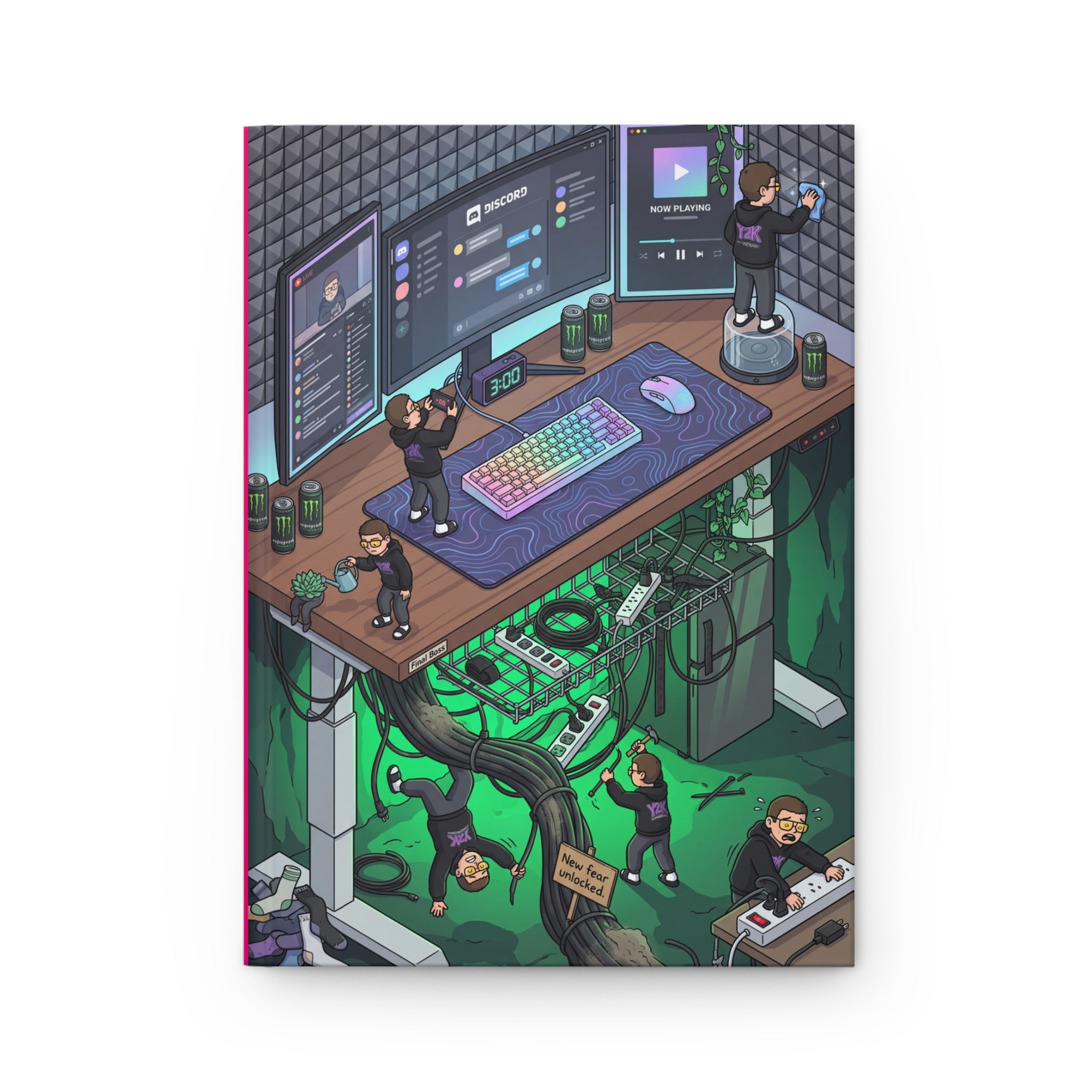 The Battlestation Gamer - Hardcover Journal