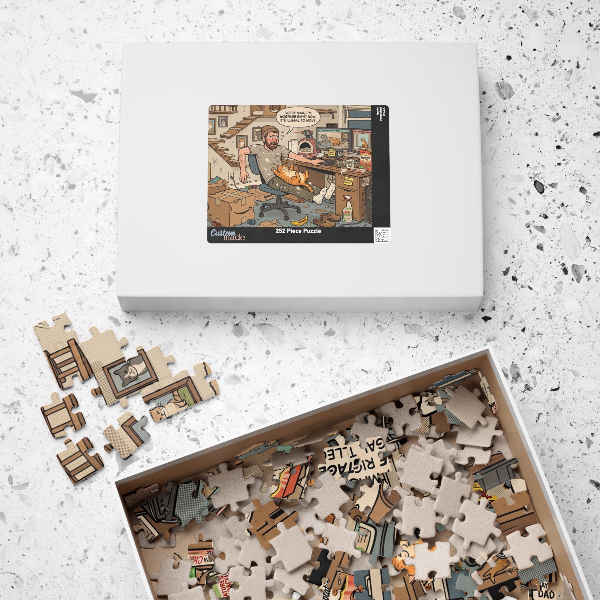The Cat Dad - Jigsaw Puzzle