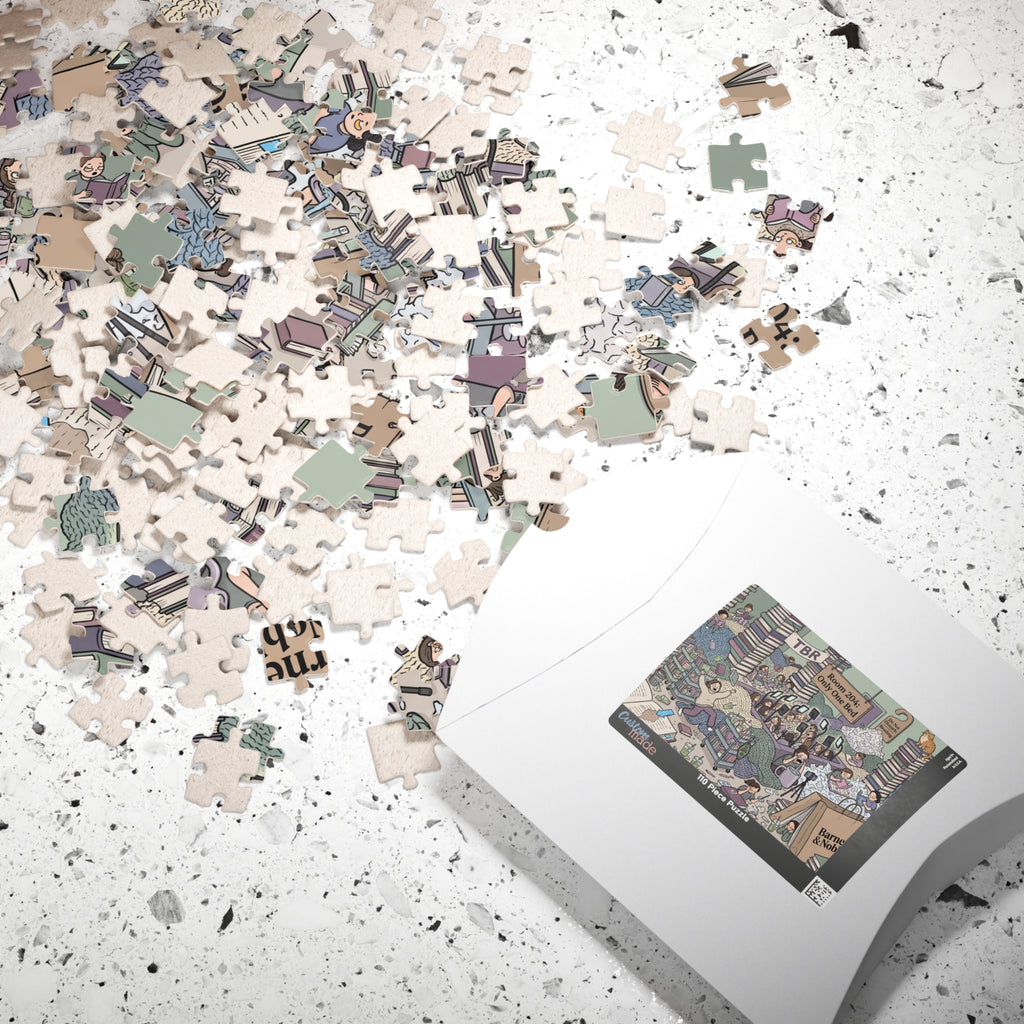 The BookTok Girlie - Jigsaw Puzzle