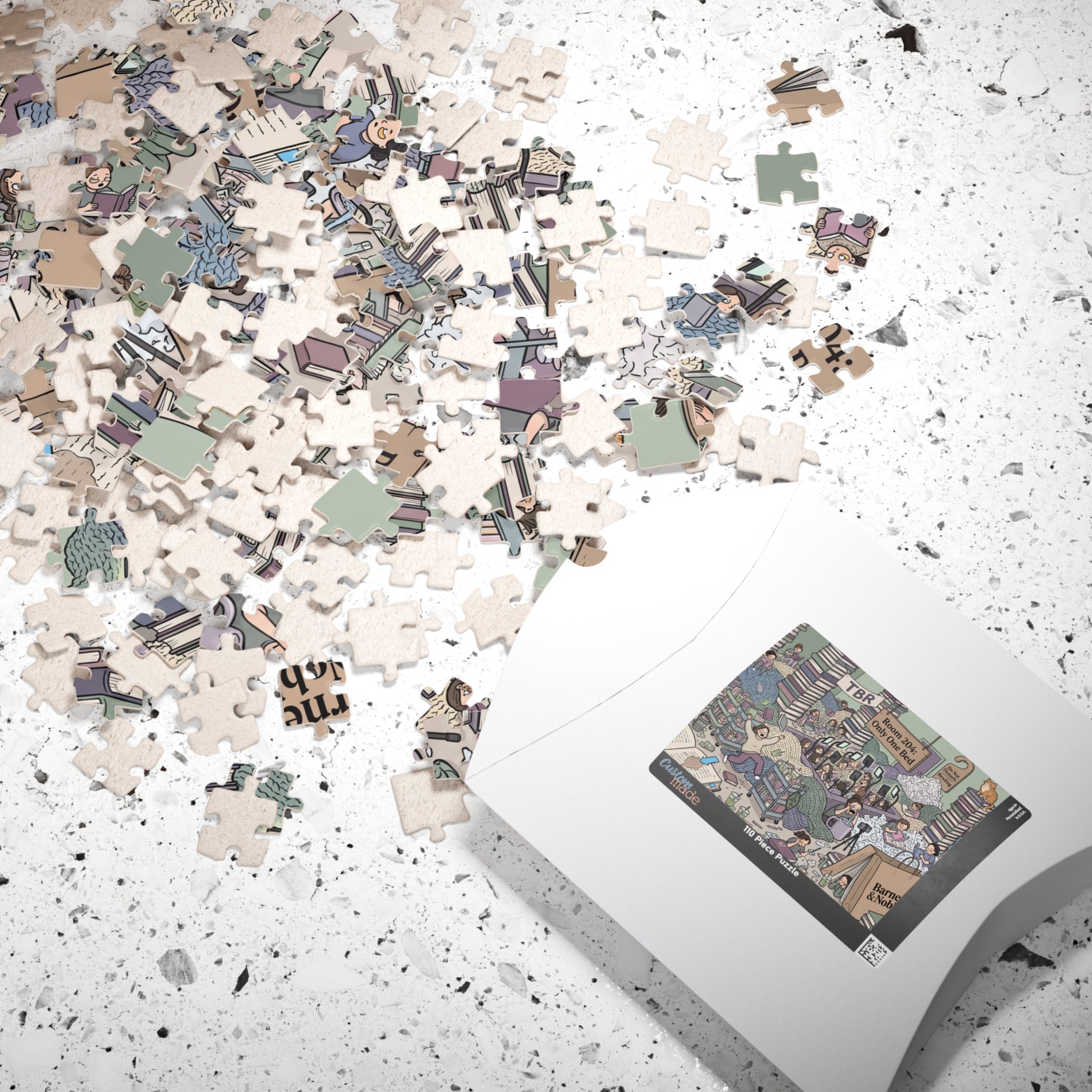 The BookTok Girlie - Jigsaw Puzzle