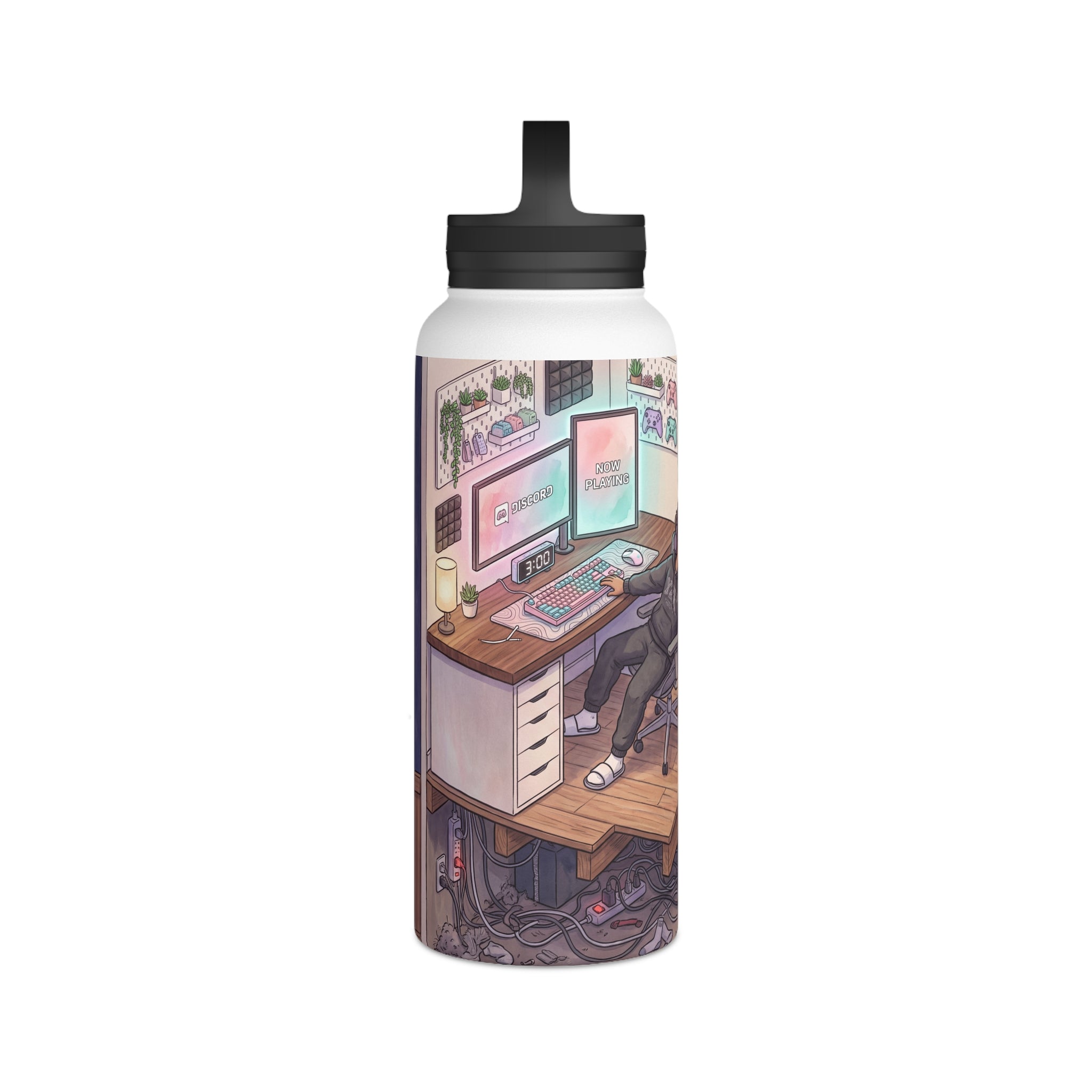 The Battlestation Gamer - Water Bottle