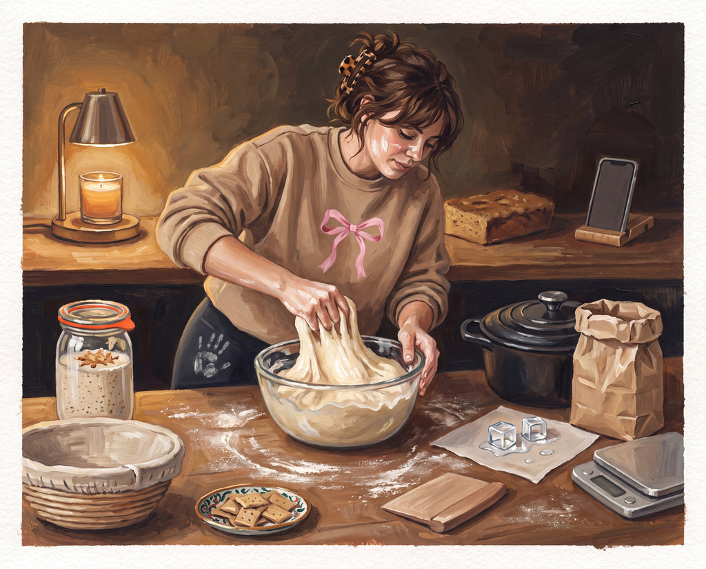Full design artwork - The Sourdough Girlie - Jigsaw Puzzle