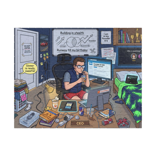 In His Founder Era, On Mom's Netflix - Jigsaw Puzzle