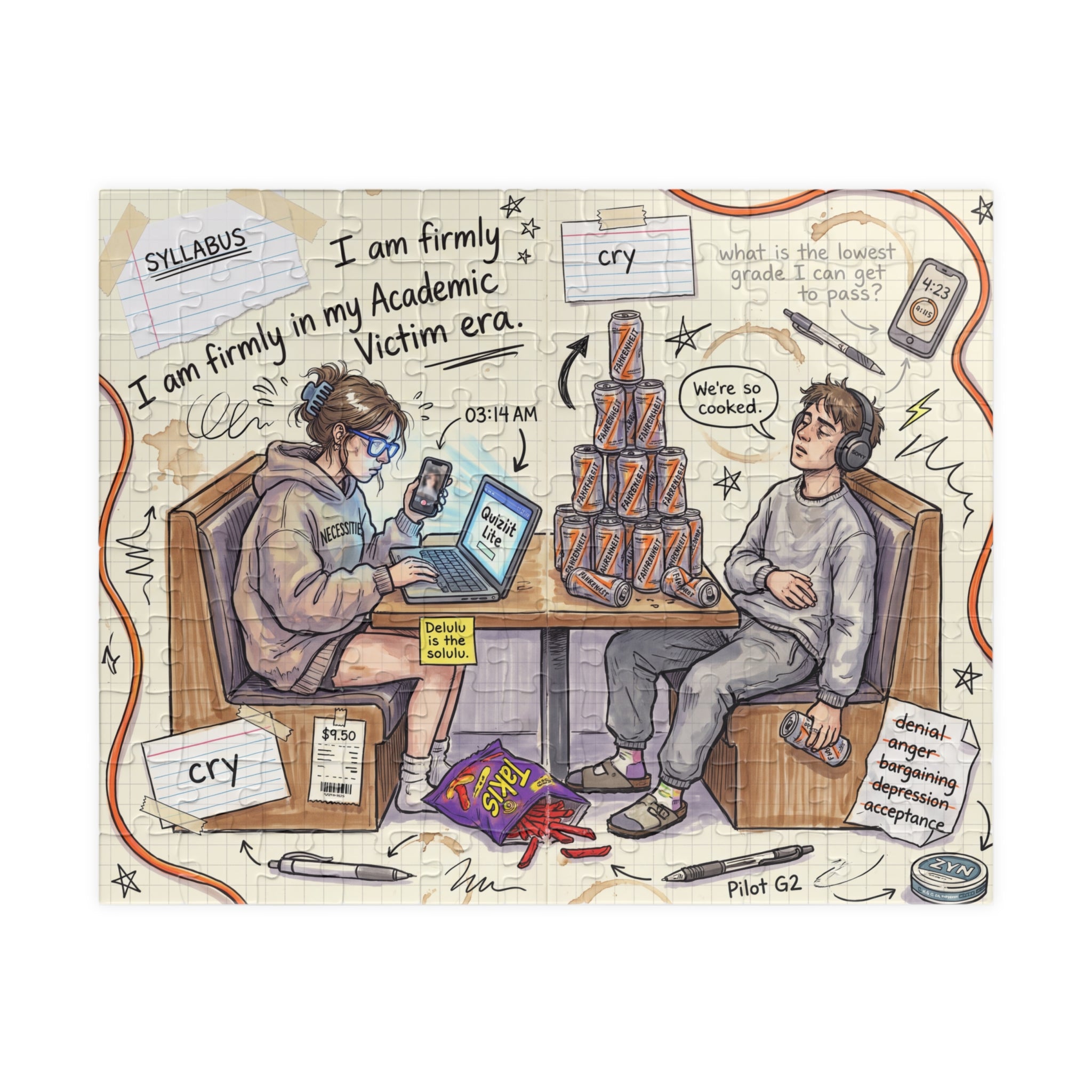 The Finals Week Gremlin - Jigsaw Puzzle