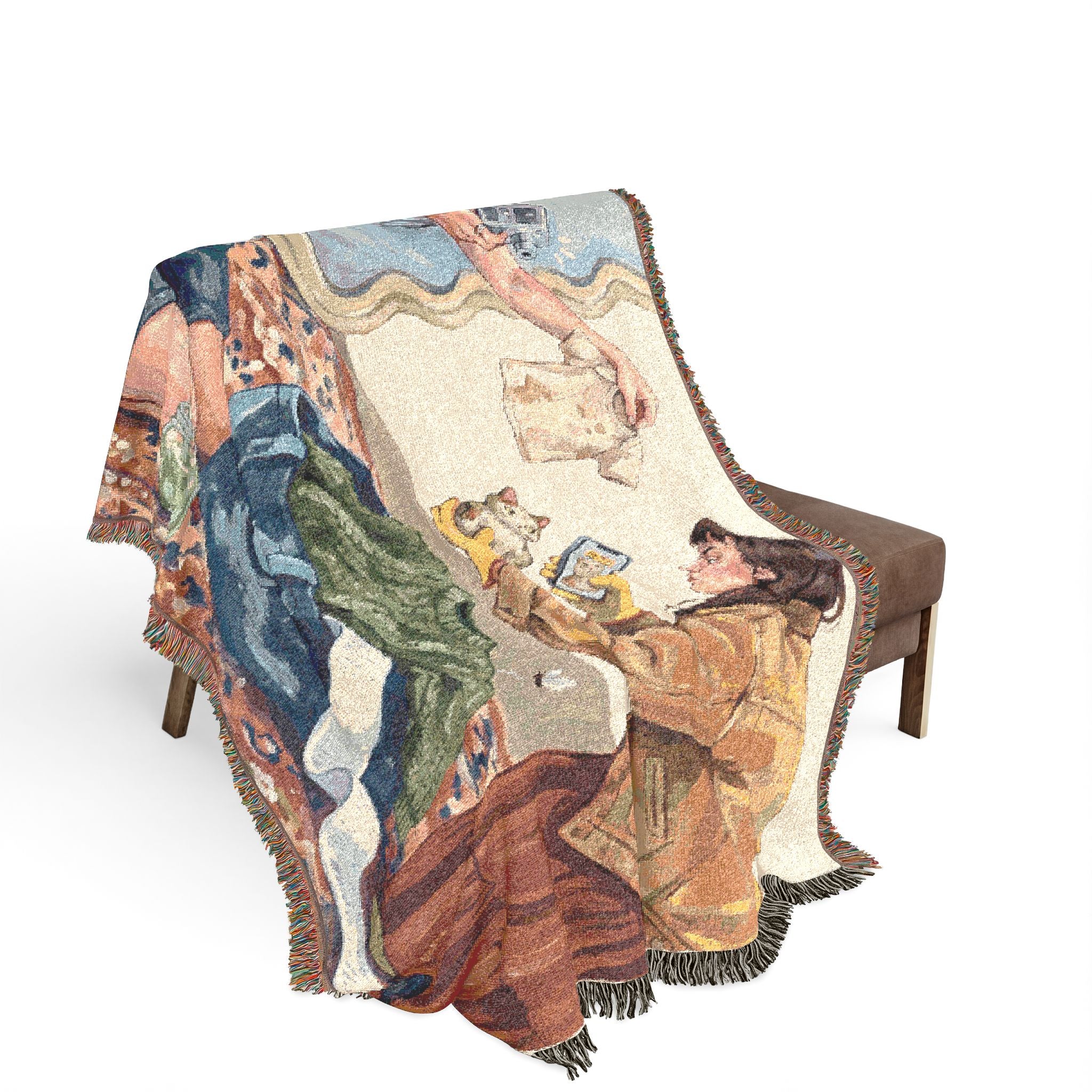 The Thrift Girlie - Woven Blanket