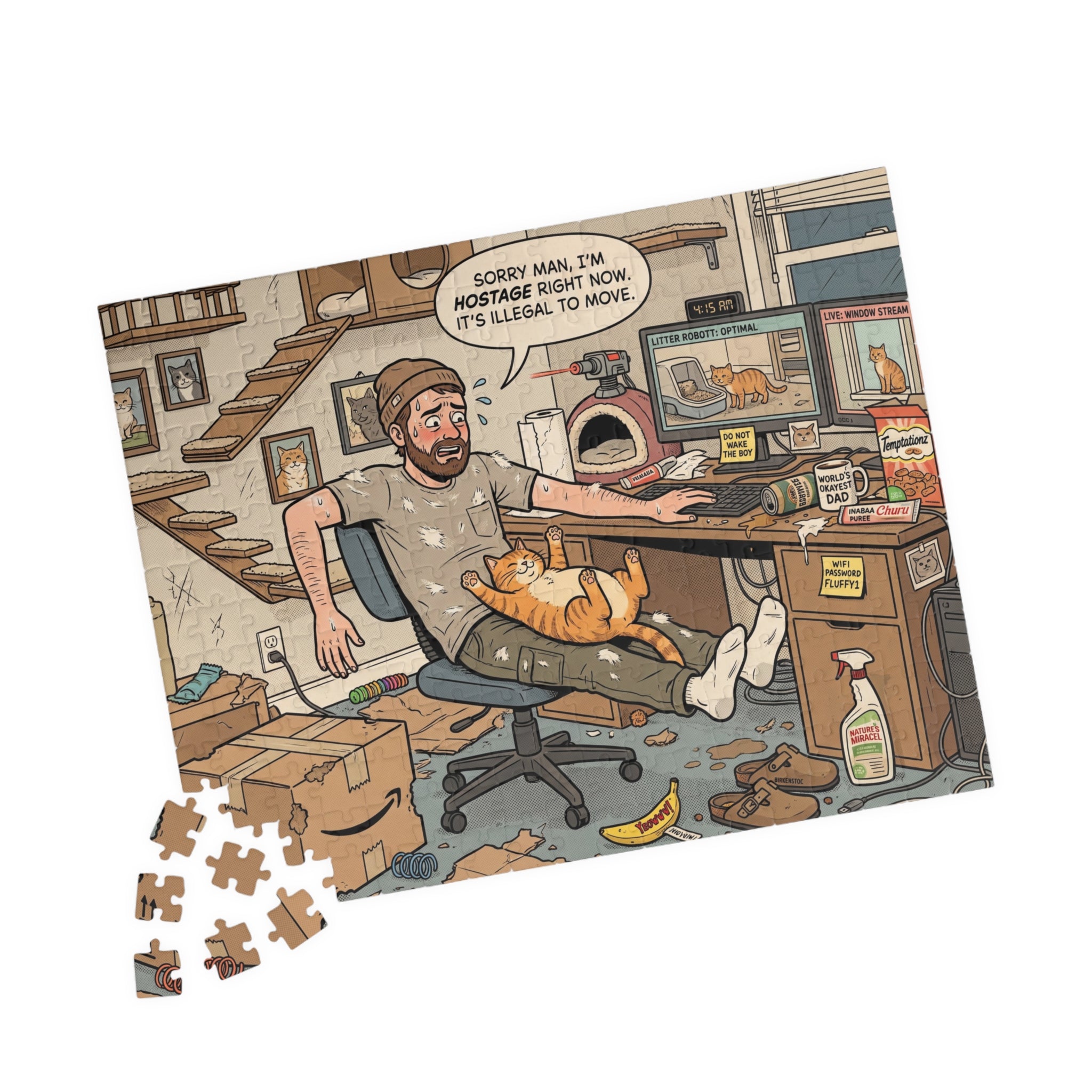 The Cat Dad - Jigsaw Puzzle