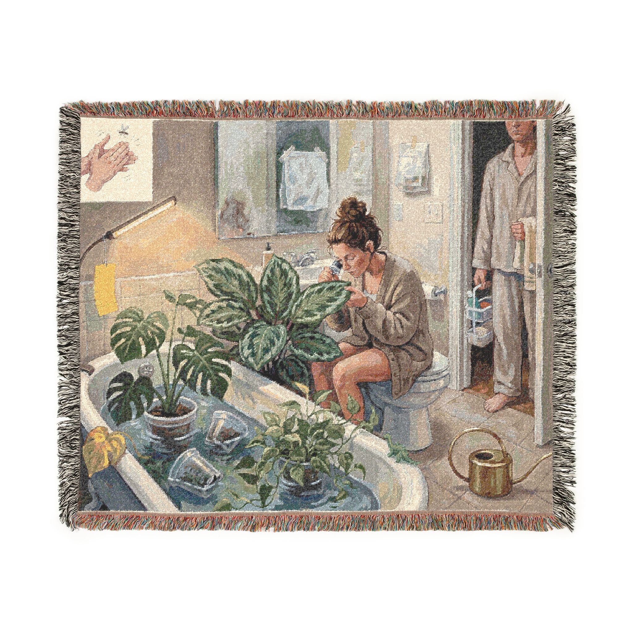 The Plant Parent - Woven Blanket