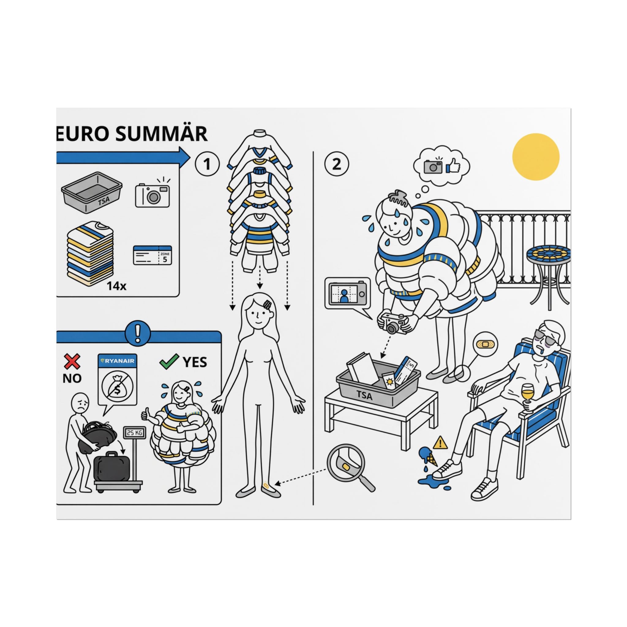 The Euro Summer Girlie - Poster