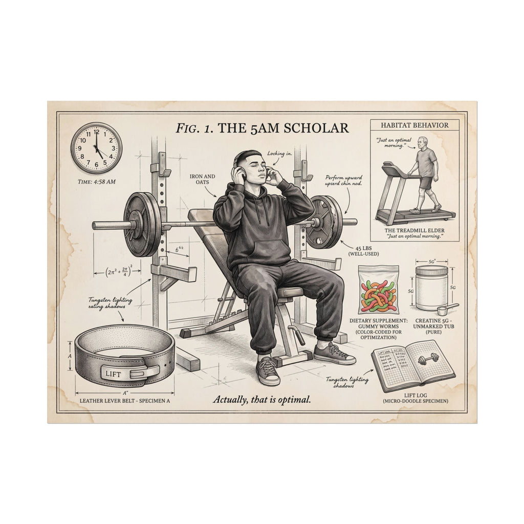 The 5AM Gym Bro - Poster